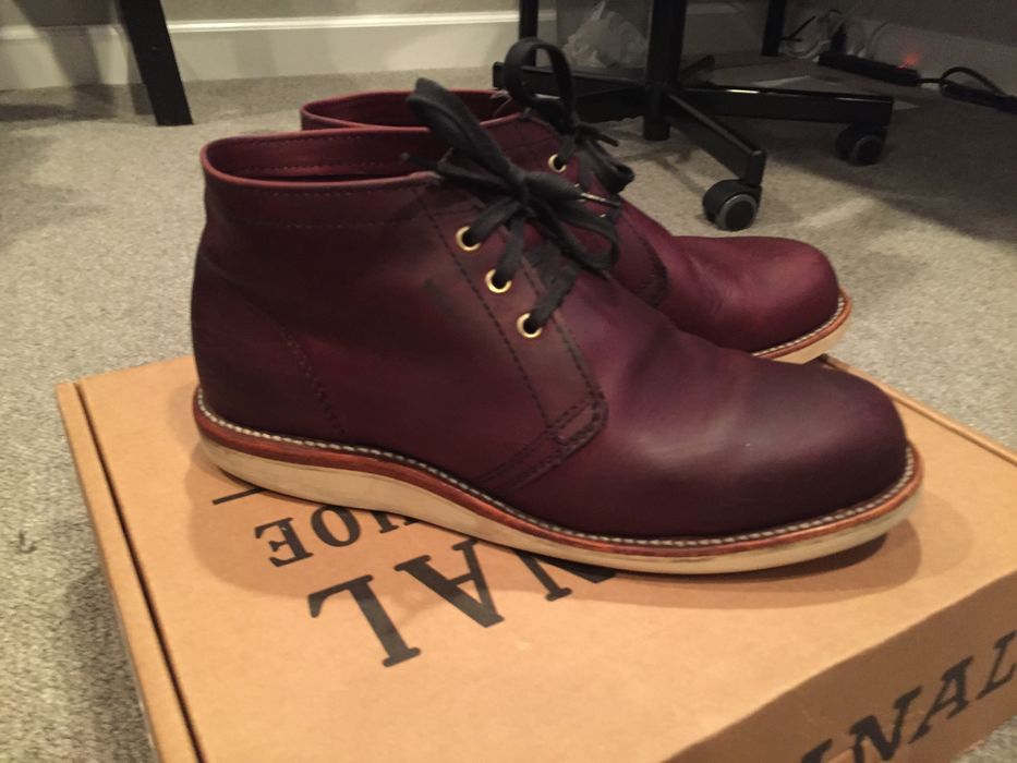 chippewa dress chukka