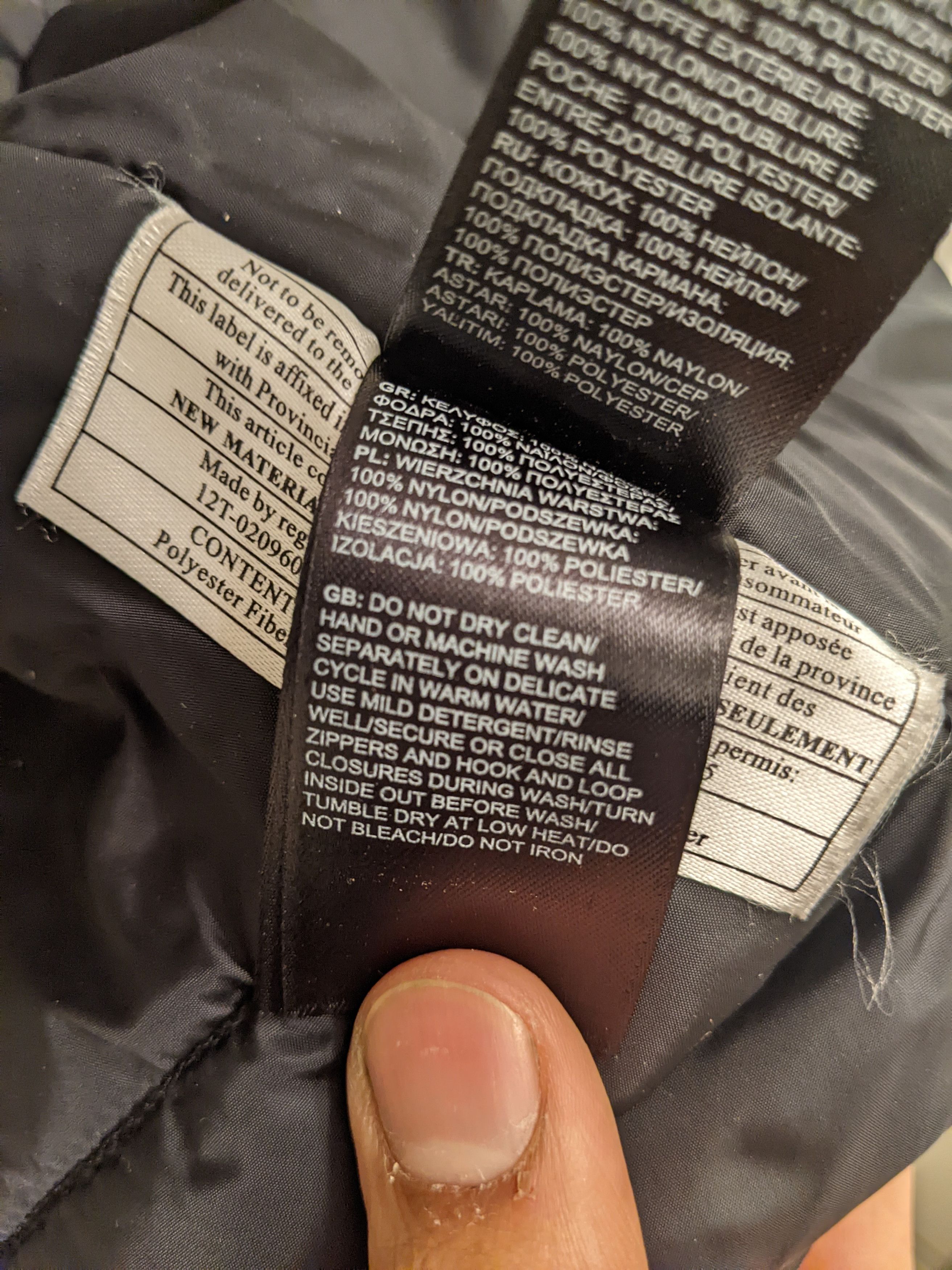 The North Face 3 in 1 Black Winter Jakcet Size US XL / EU 56 / 4 - 18 Thumbnail