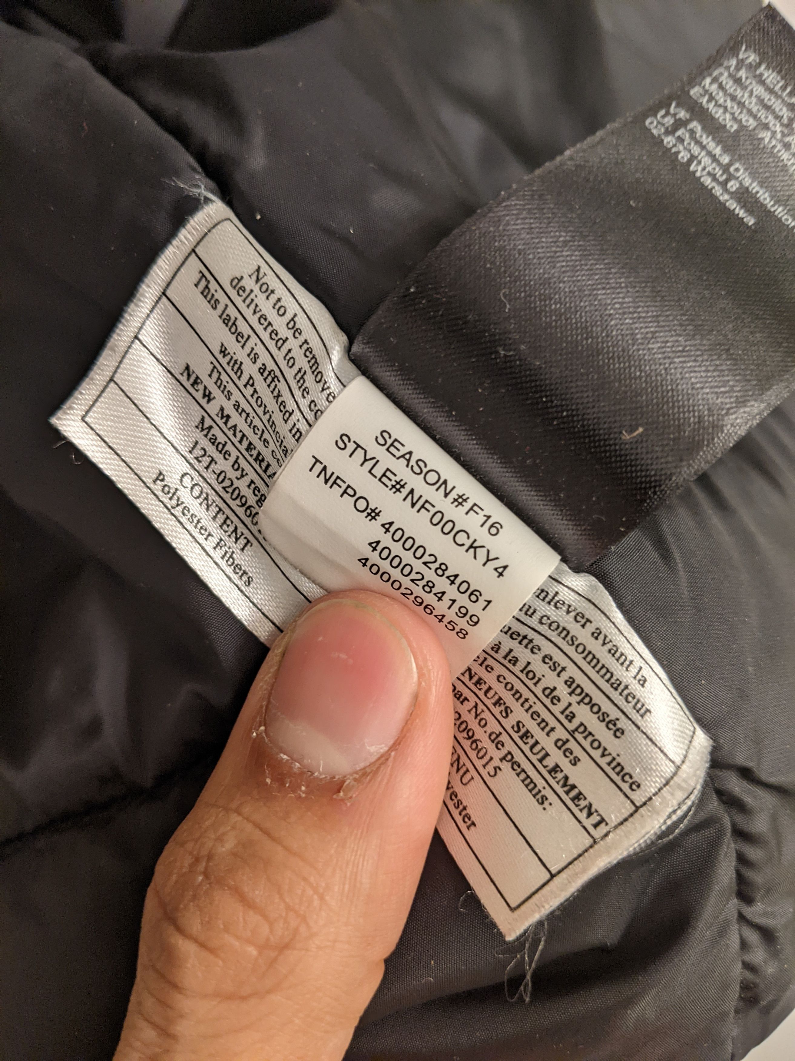 The North Face 3 in 1 Black Winter Jakcet Size US XL / EU 56 / 4 - 8 Thumbnail