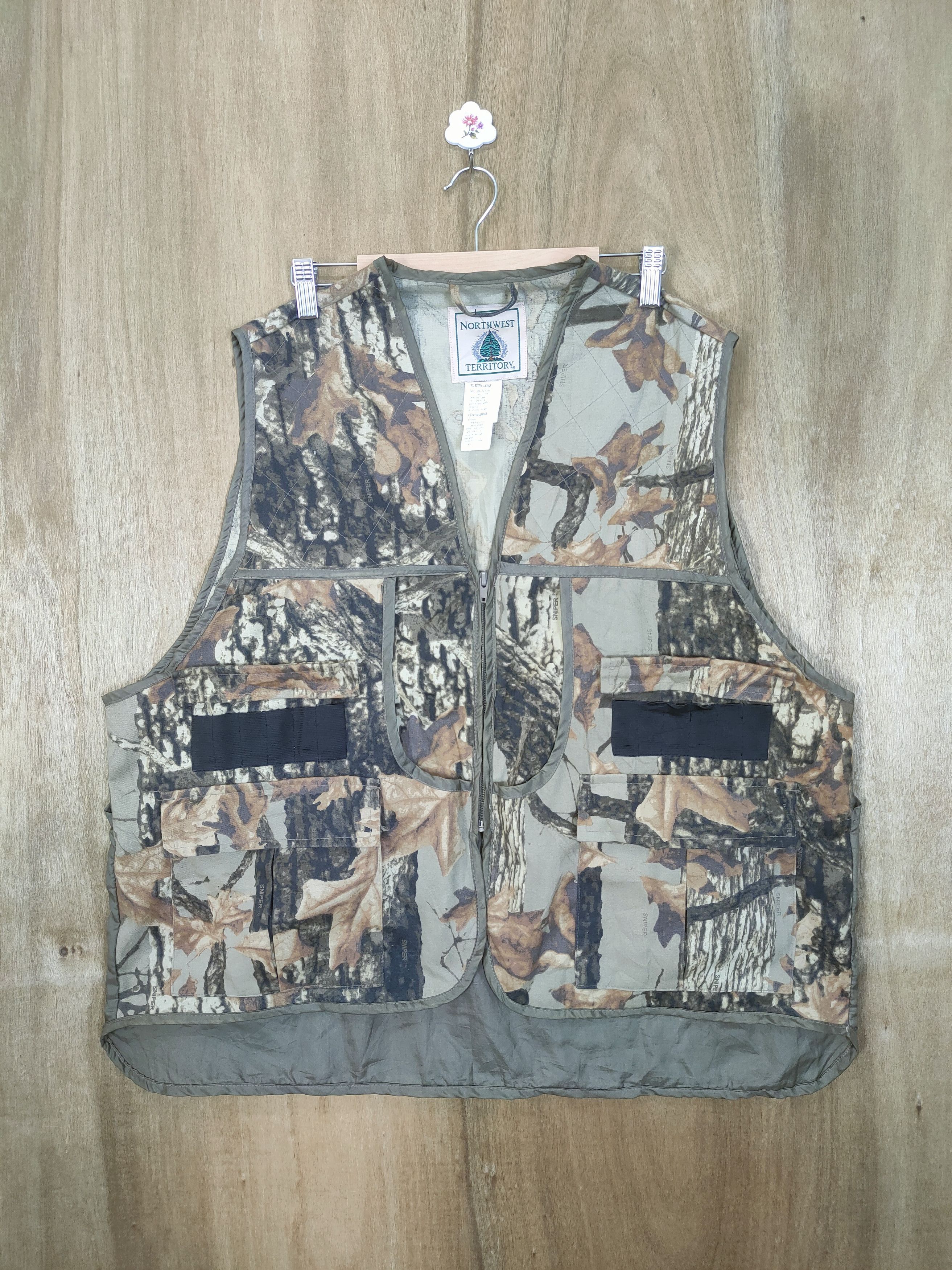 Camo x Northwest Territory Vest Realtree Camo Men s Size XL