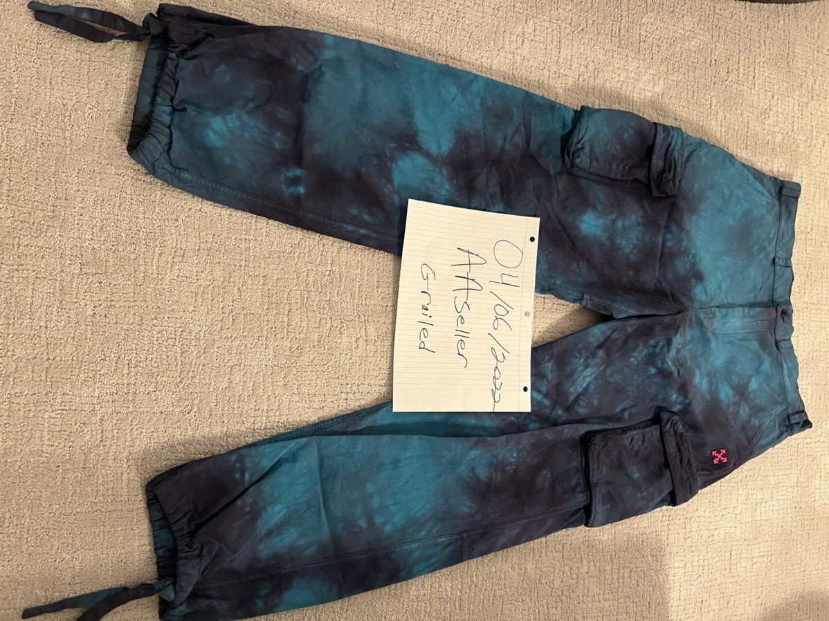 Off-White c/o VIRGIL ABLOH Ripstop Cargo Pant Petrol Blue Size US 34 / EU 50 - 22 Thumbnail
