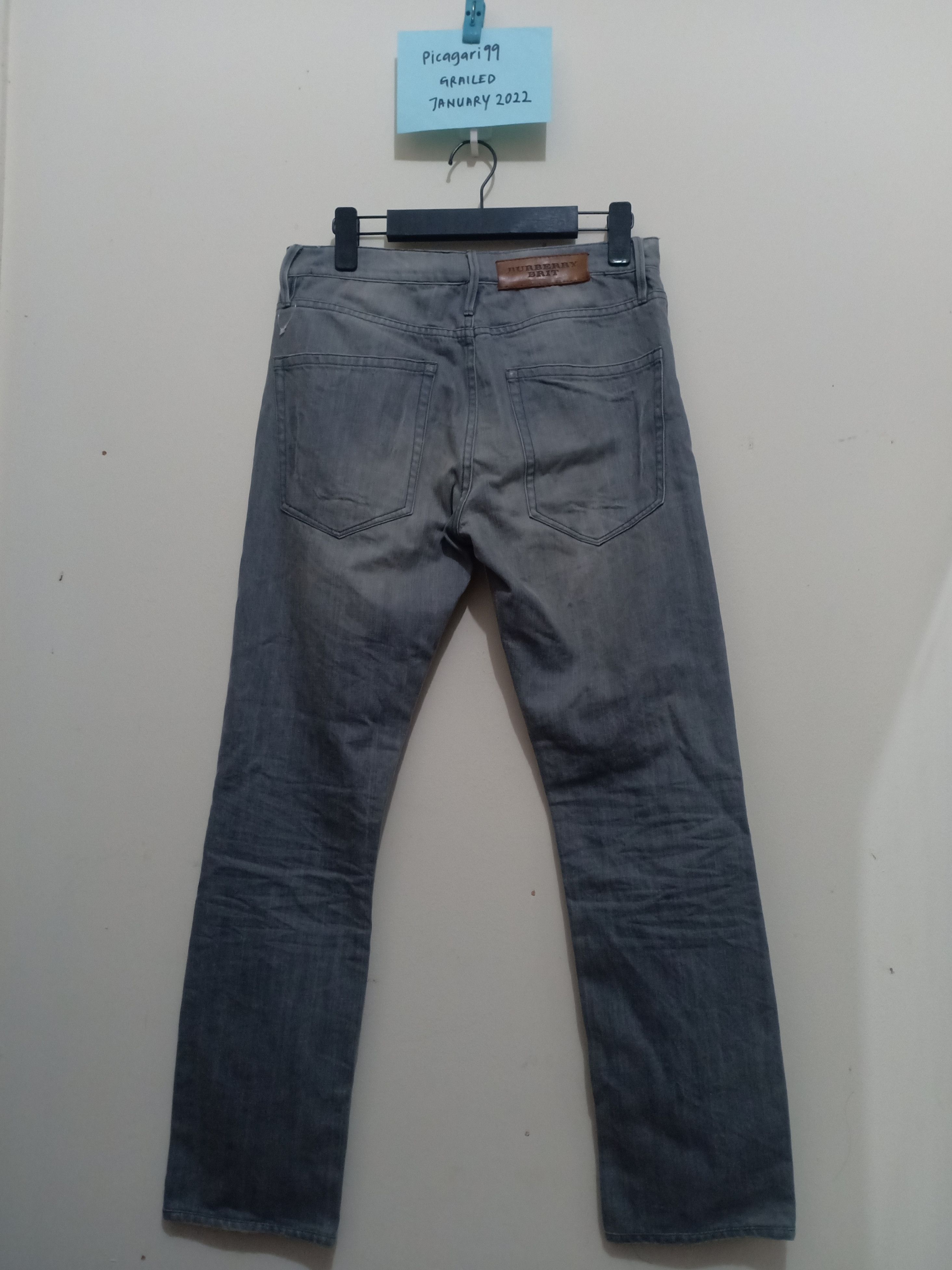 Burberry Vtg Burberry Brit Jeans Size US 30 / EU 46 - 9 Thumbnail