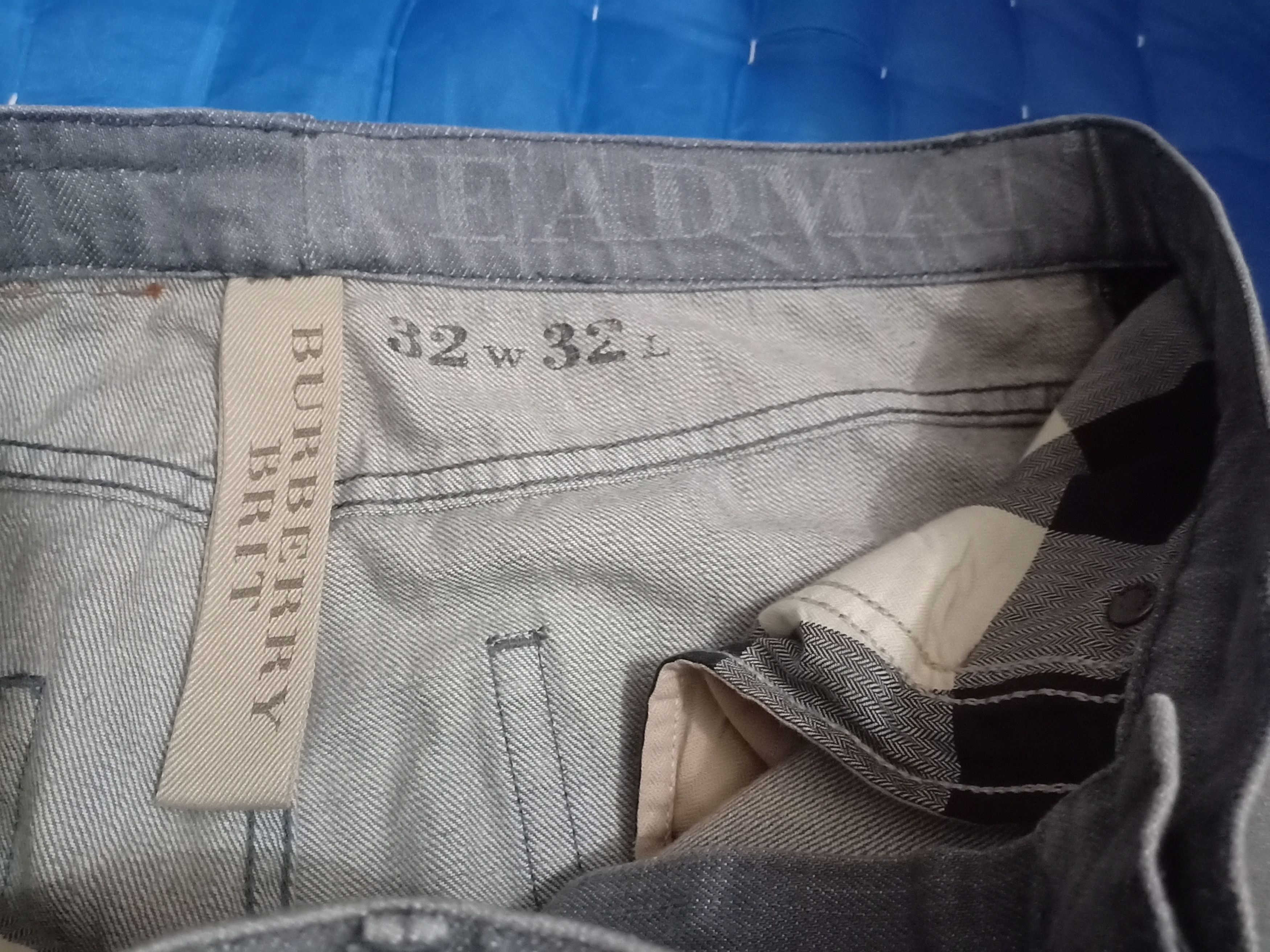 Burberry Vtg Burberry Brit Jeans Size US 30 / EU 46 - 16 Thumbnail