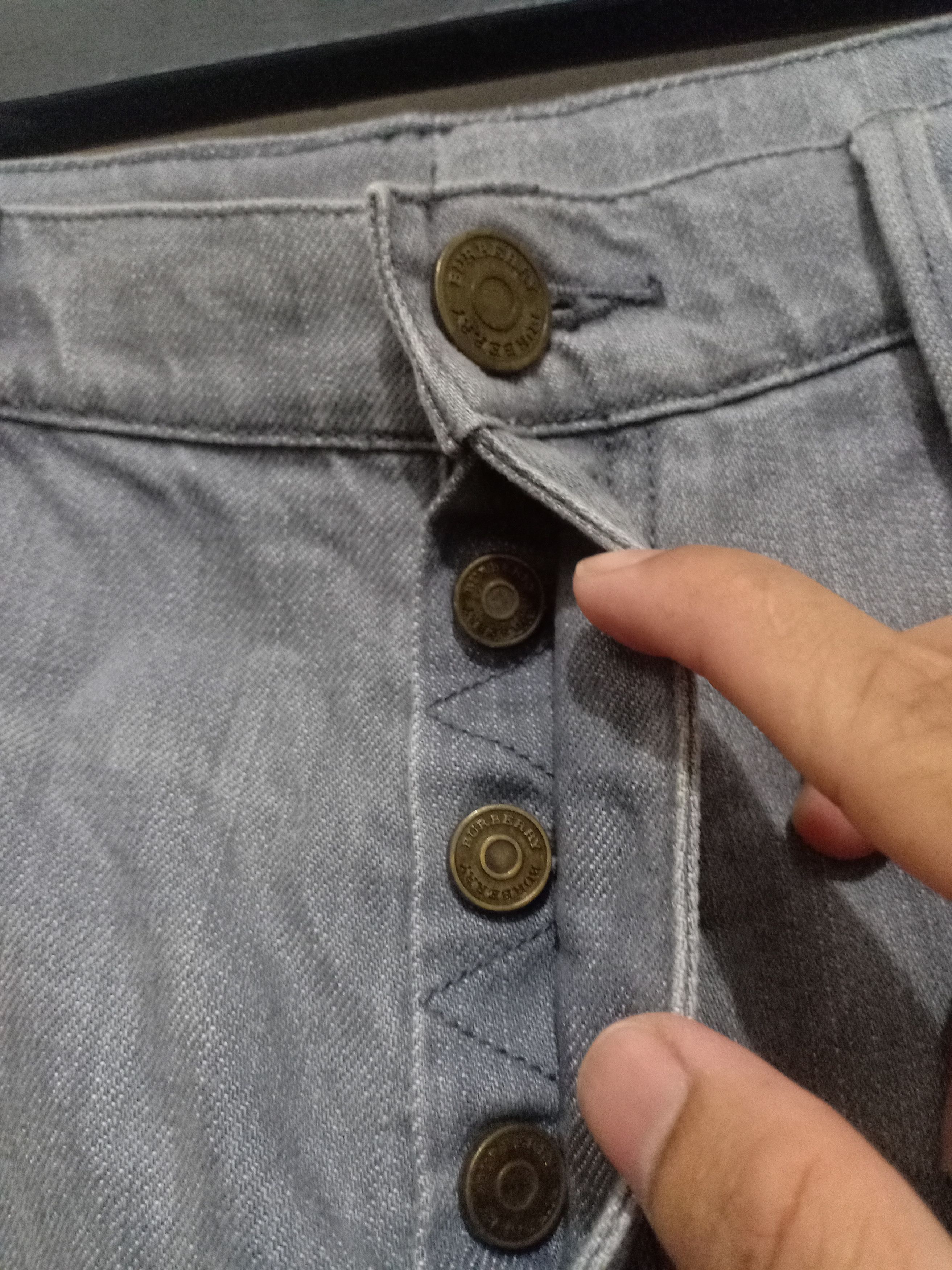 Burberry Vtg Burberry Brit Jeans Size US 30 / EU 46 - 7 Thumbnail