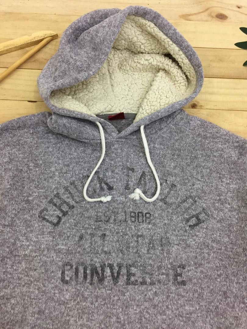 Converse Converse Chuck Taylor Knitwear Sherpa Hoodie Size US S / EU 44-46 / 1 - 2 Thumbnail