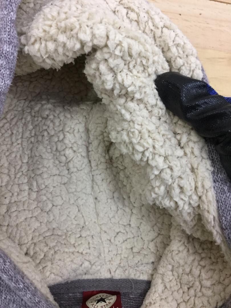 Converse Converse Chuck Taylor Knitwear Sherpa Hoodie Size US S / EU 44-46 / 1 - 6 Thumbnail