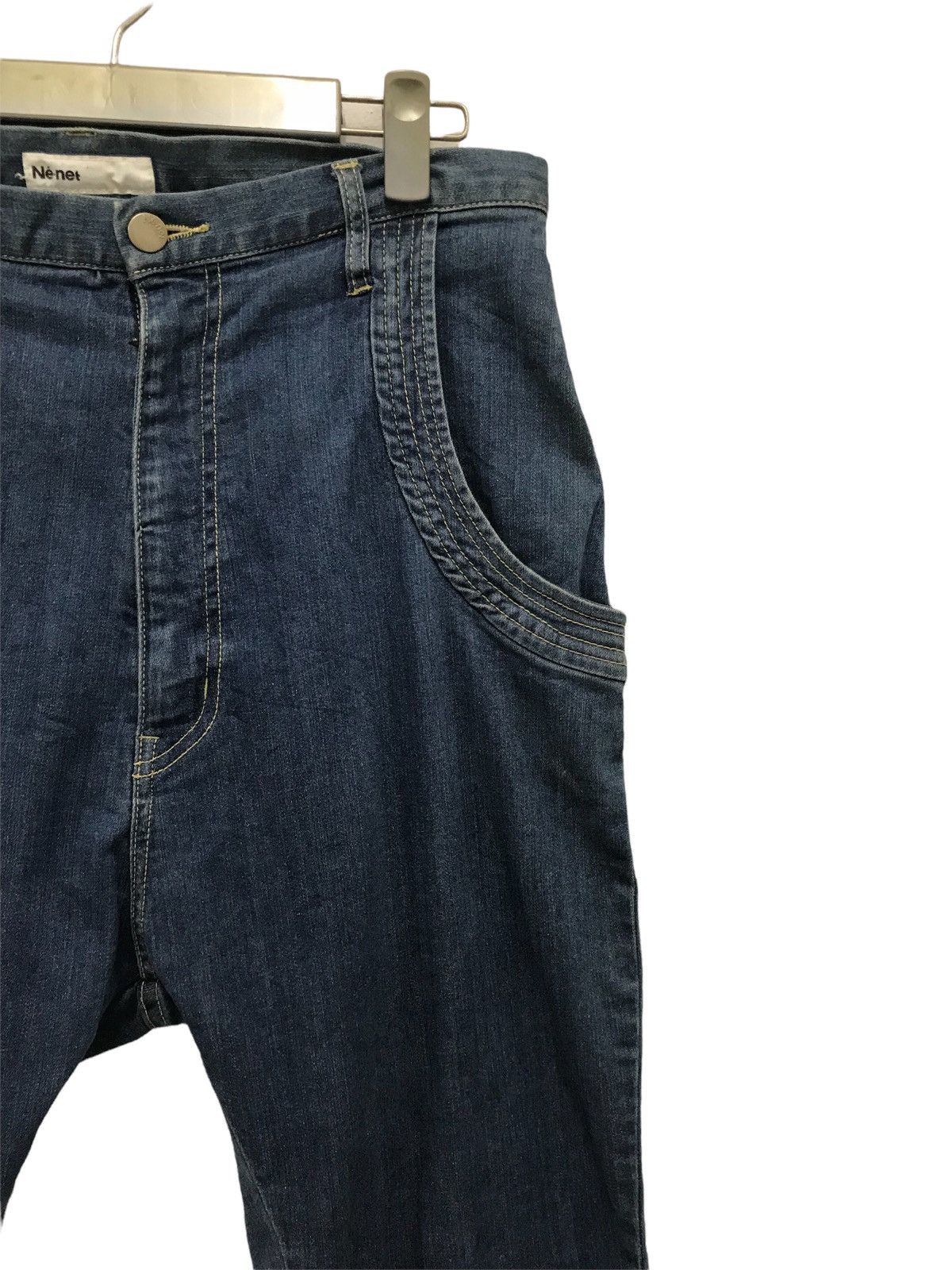 Issey Miyake × Ne-Net × Vintage Issey Miyake Ne-Net Denim skinny pant Size US 30 / EU 46 - 8 Thumbnail
