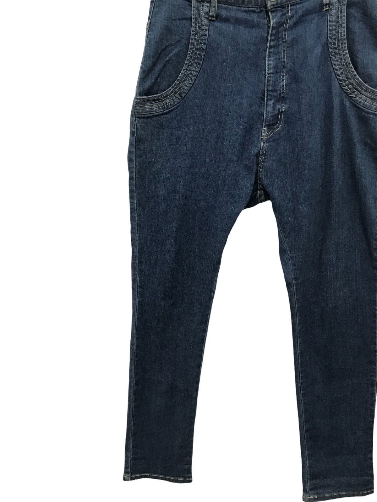 Issey Miyake × Ne-Net × Vintage Issey Miyake Ne-Net Denim skinny pant Size US 30 / EU 46 - 3 Thumbnail