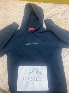 Supreme le 2024 luxe hooded sweatshirt