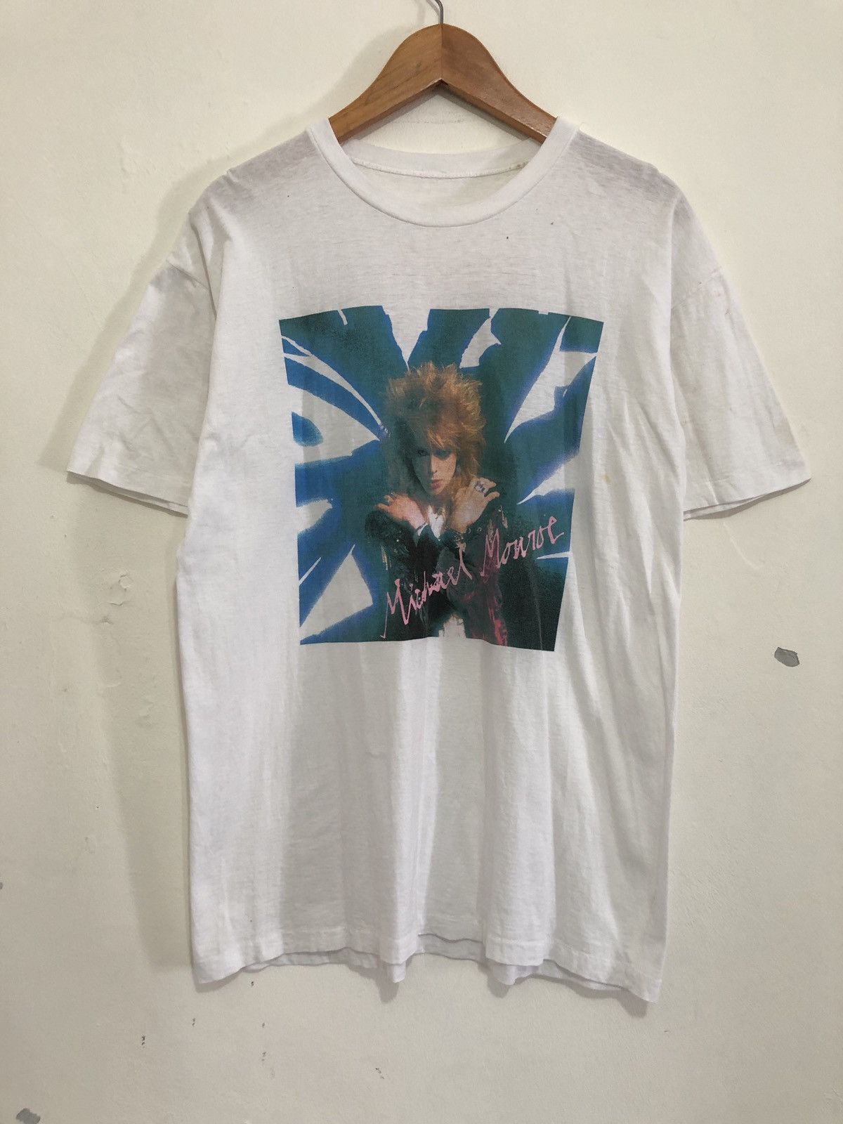 Vintage Michael Monroe Not Fuckin It Tour Japan T-Shirt