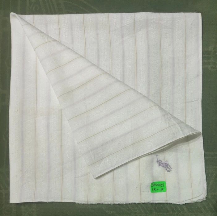 Polo Ralph Lauren × Vintage PRL Handkerchief/ Neckerchief/ Bandana - 3F2283 Size ONE SIZE - 1 Thumbnail