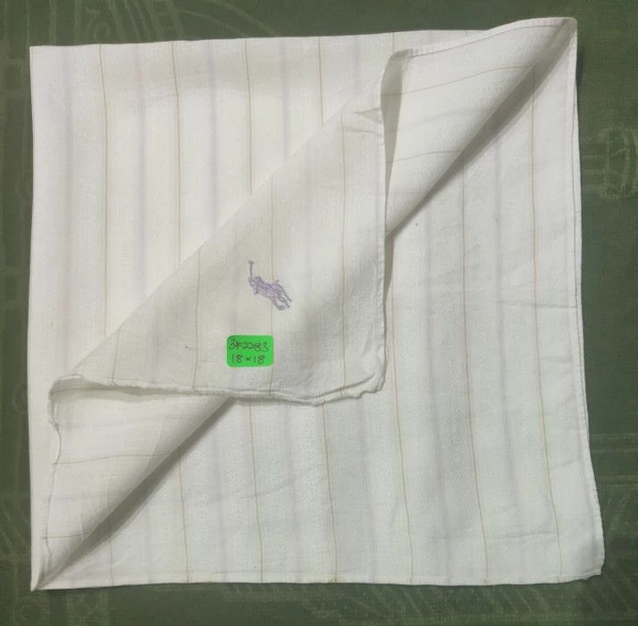 Polo Ralph Lauren × Vintage PRL Handkerchief/ Neckerchief/ Bandana - 3F2283 Size ONE SIZE - 2 Thumbnail