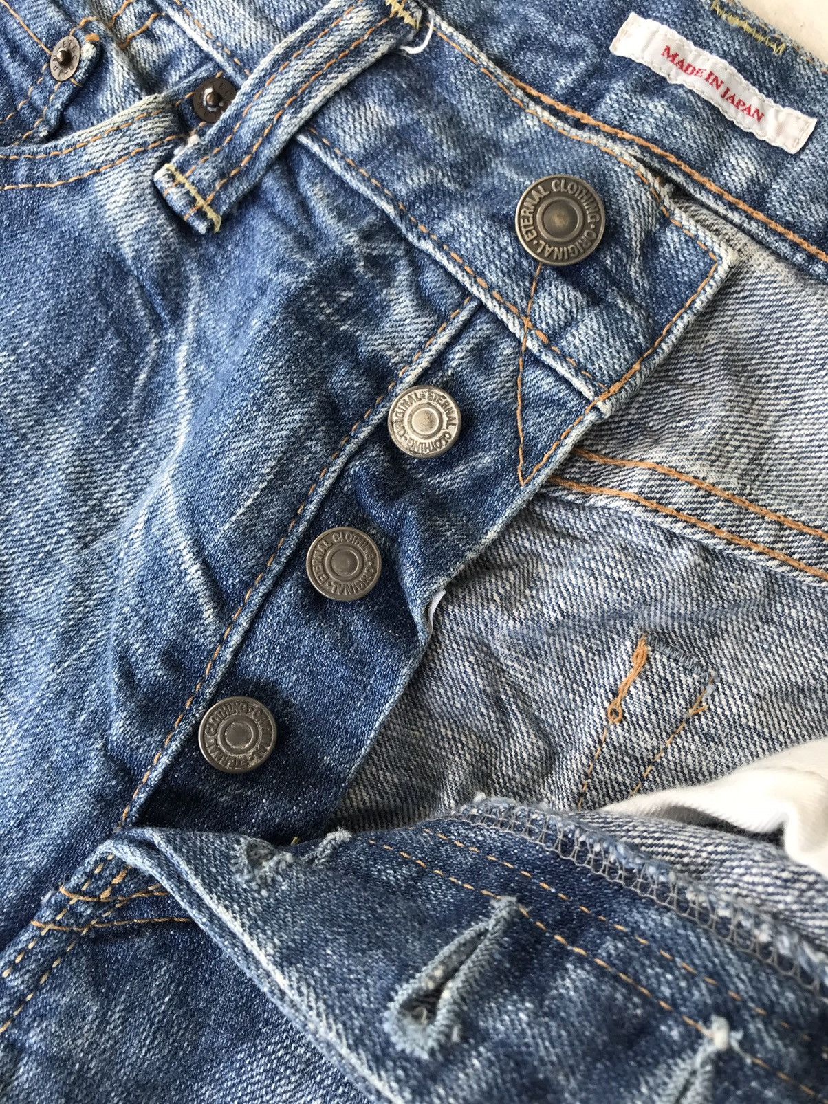 Eternal 💥Japanese Designer Eternal Japan Denim Size US 30 / EU 46 - 6 Thumbnail