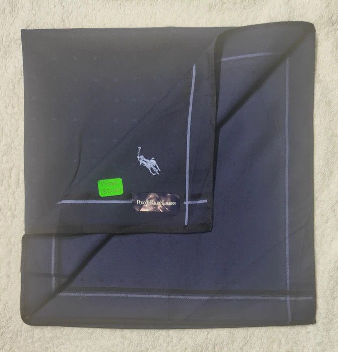 Polo Ralph Lauren × Vintage New PRL Handkerchief/ Headscarf/ Bandana - 3F2281 Size ONE SIZE - 2 Thumbnail