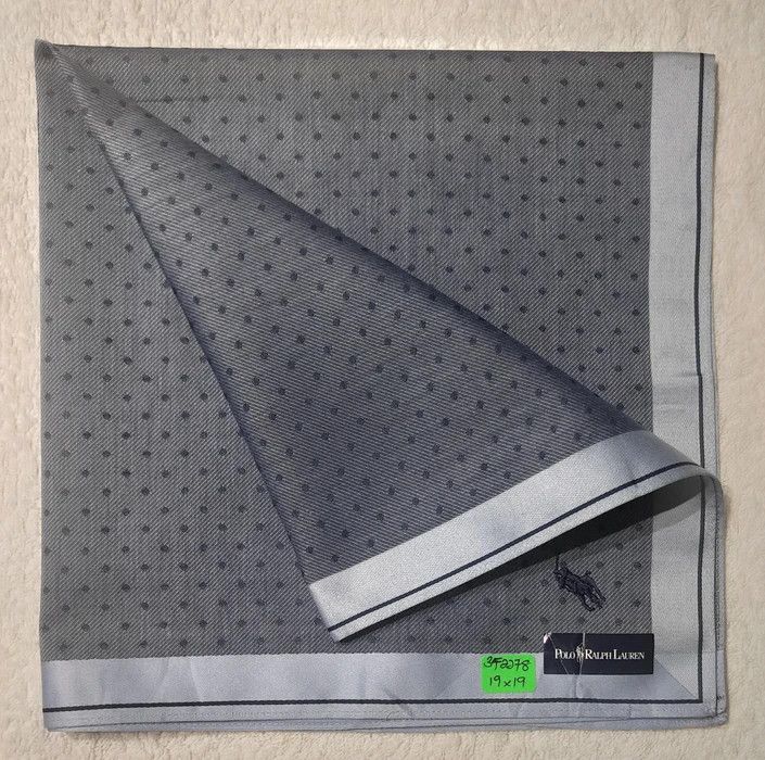 Polo Ralph Lauren × Vintage New PRL Handkerchief/ Headscarf/ Bandana - 3F2278 Size ONE SIZE - 1 Thumbnail