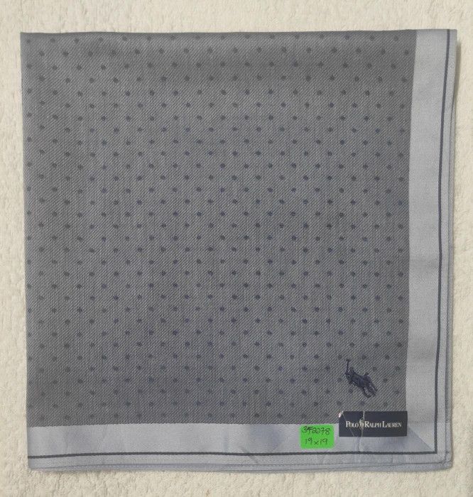 Polo Ralph Lauren × Vintage New PRL Handkerchief/ Headscarf/ Bandana - 3F2278 Size ONE SIZE - 4 Thumbnail