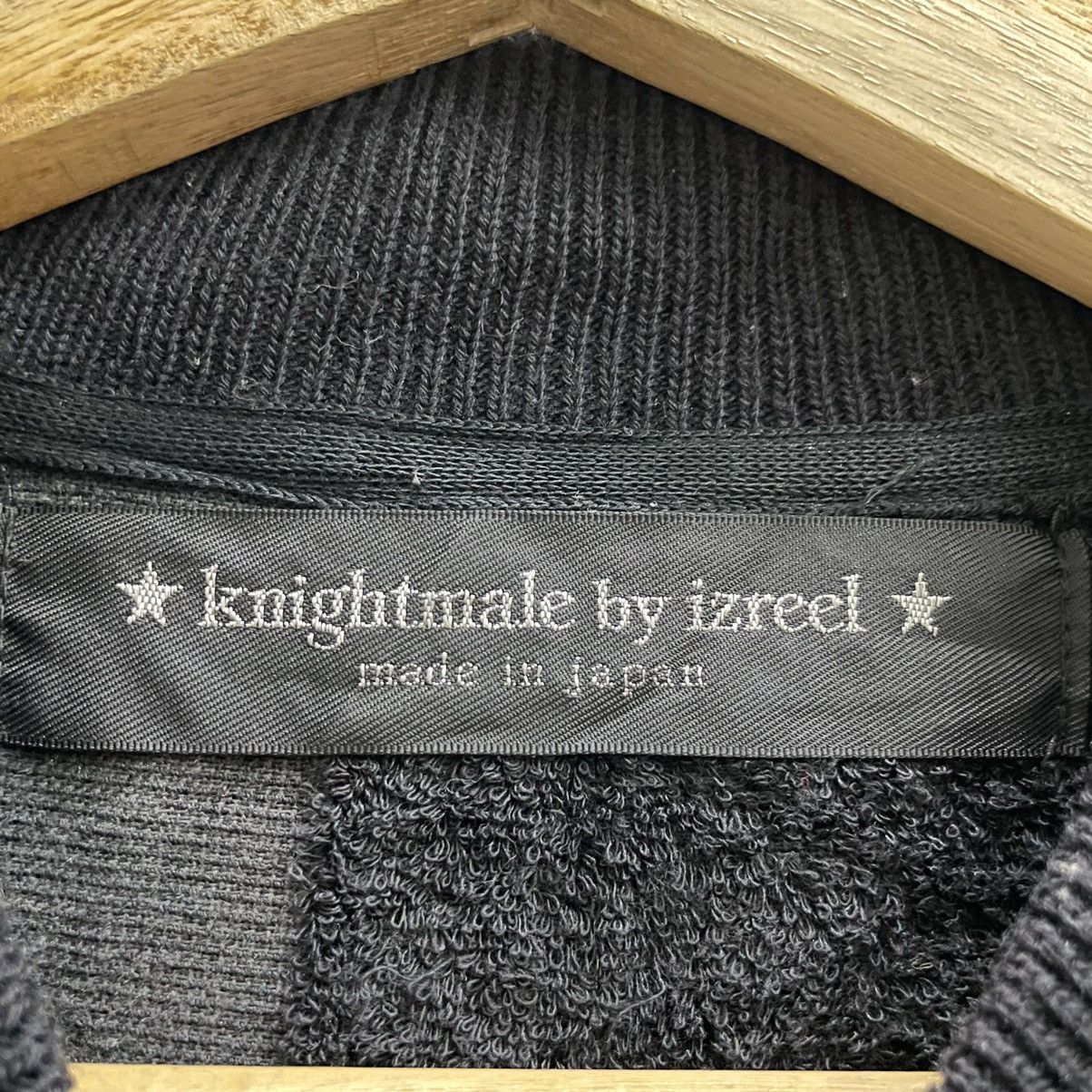 Izreel  Kazuhiro Takakura × Japanese Brand 💥JAPAN IZREEL KNIGHTMALE BLACK SUKAJAN SWEATER Size US M / EU 48-50 / 2 - 7 Thumbnail