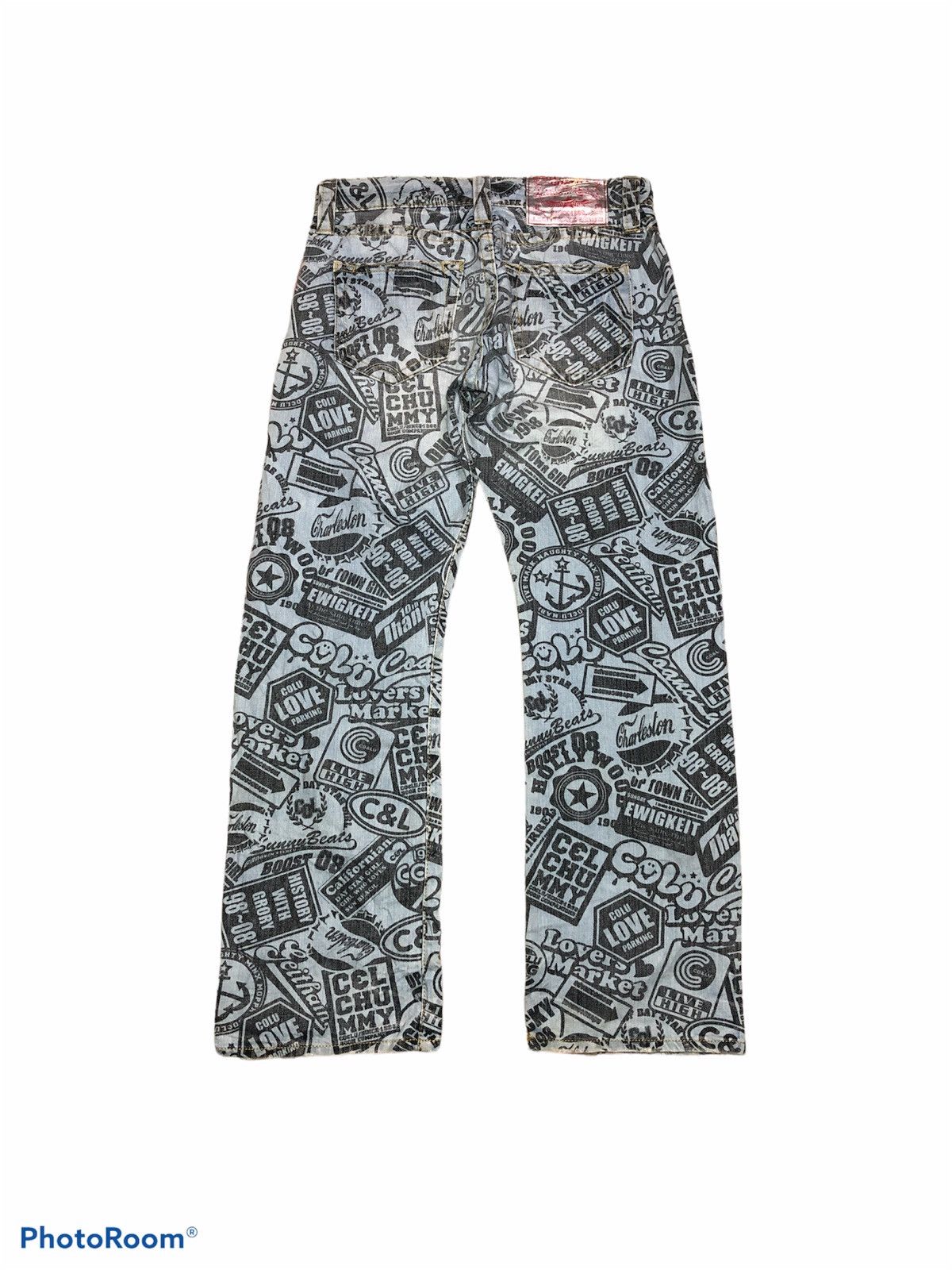 Japanese Brand OVER PRINT⚡️⚡️CO&LU DENIM INSPIRED HYSTERIC GLAMOUR Size US 30 / EU 46 - 3 Thumbnail
