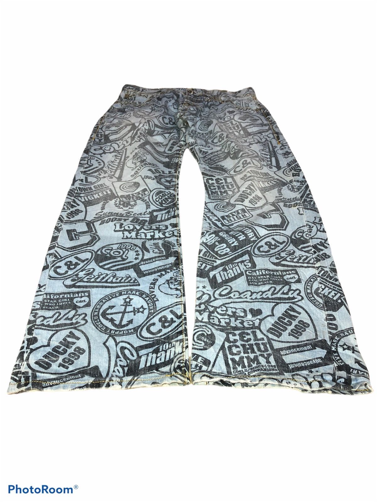 Japanese Brand OVER PRINT⚡️⚡️CO&LU DENIM INSPIRED HYSTERIC GLAMOUR Size US 30 / EU 46 - 2 Thumbnail