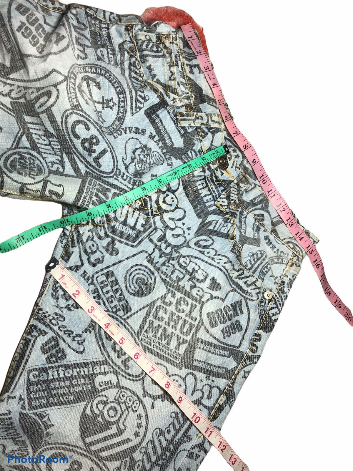 Japanese Brand OVER PRINT⚡️⚡️CO&LU DENIM INSPIRED HYSTERIC GLAMOUR Size US 30 / EU 46 - 8 Thumbnail