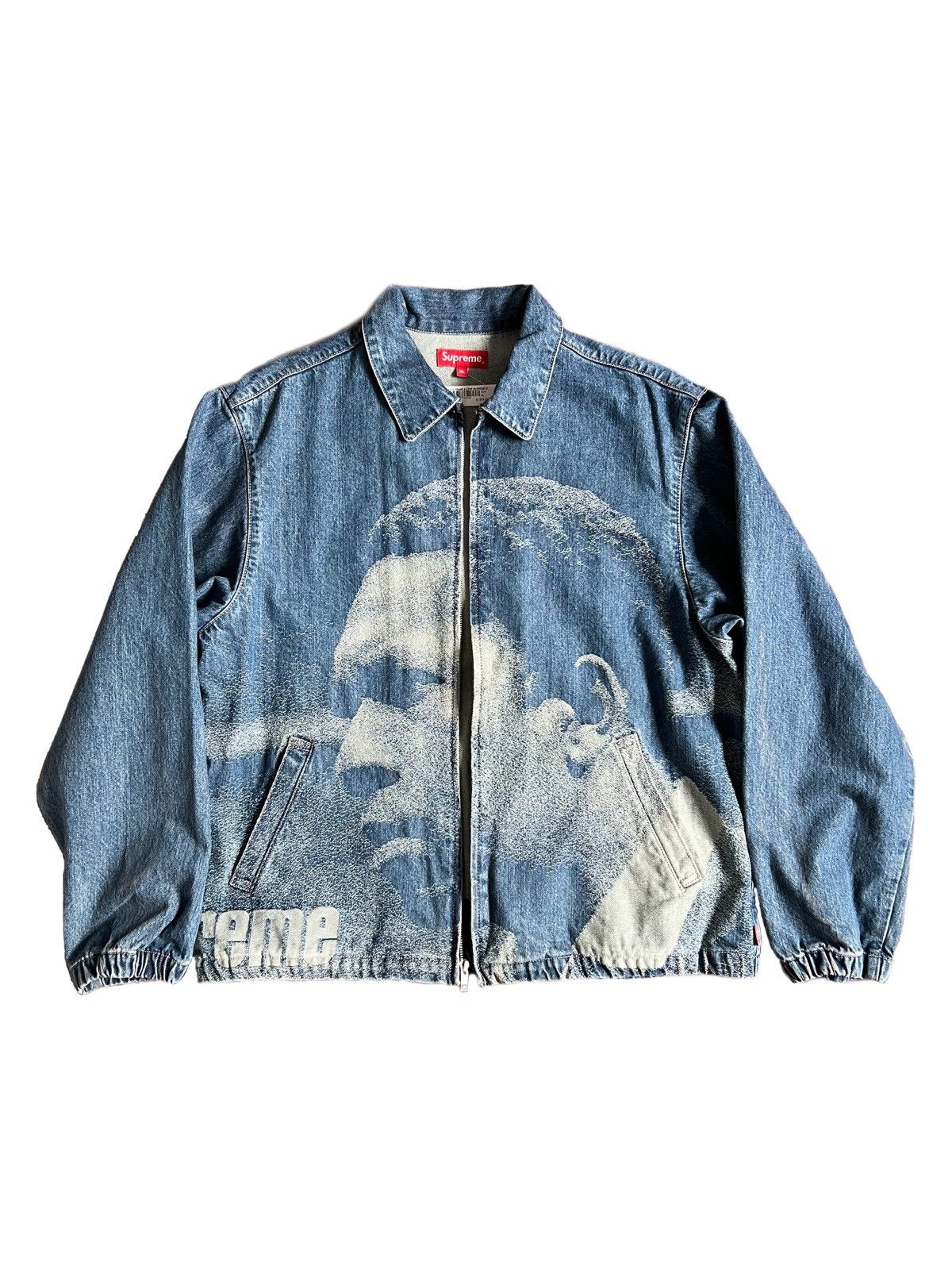 Supreme John Coltrane A Love Supreme Denim Harrington Jacket Blue