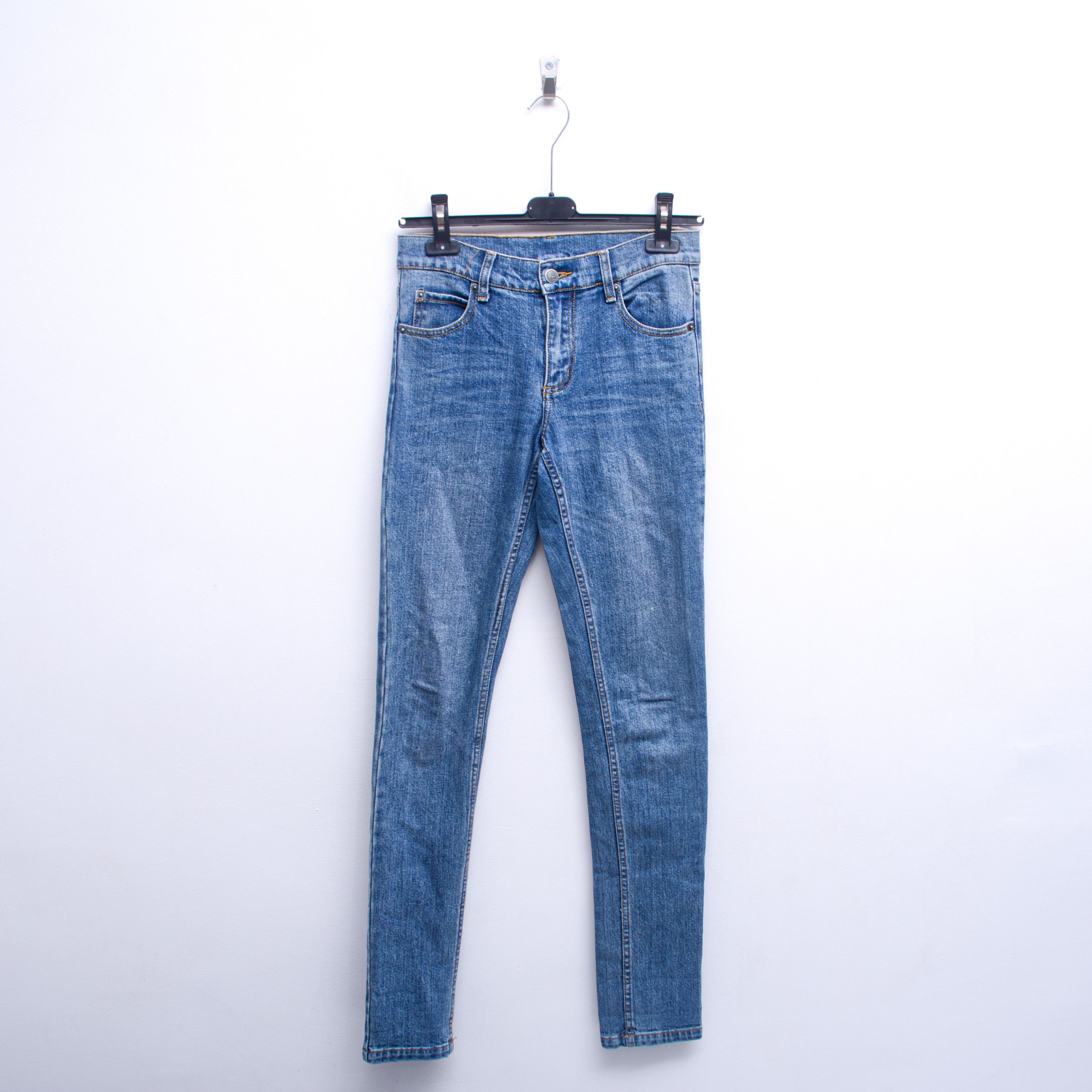 Cheap Monday 'Tight Dark Wash' Jeans Denim Pants Trousers Skinny Zip Size US 27 - 1 Thumbnail