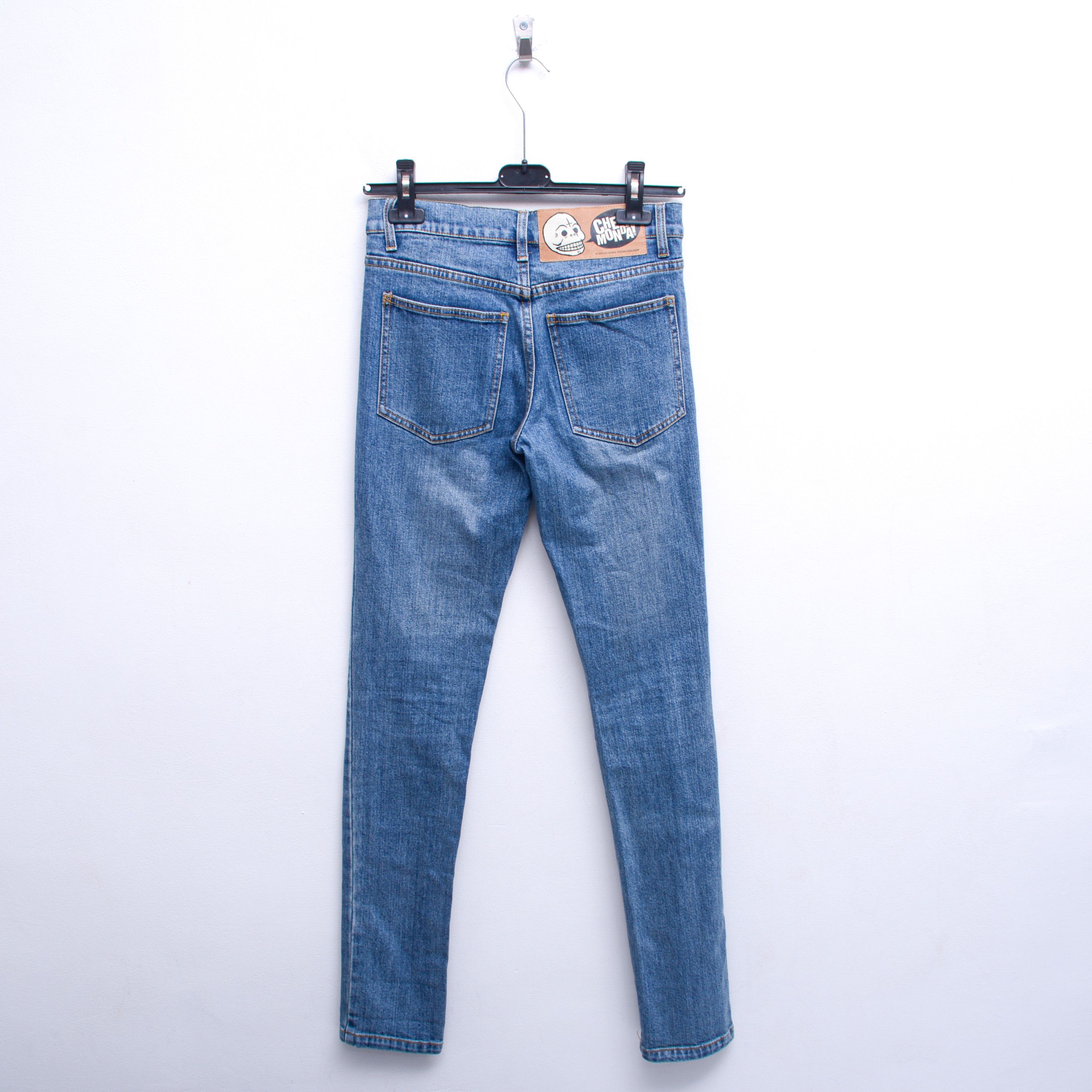 Cheap Monday 'Tight Dark Wash' Jeans Denim Pants Trousers Skinny Zip Size US 27 - 3 Thumbnail