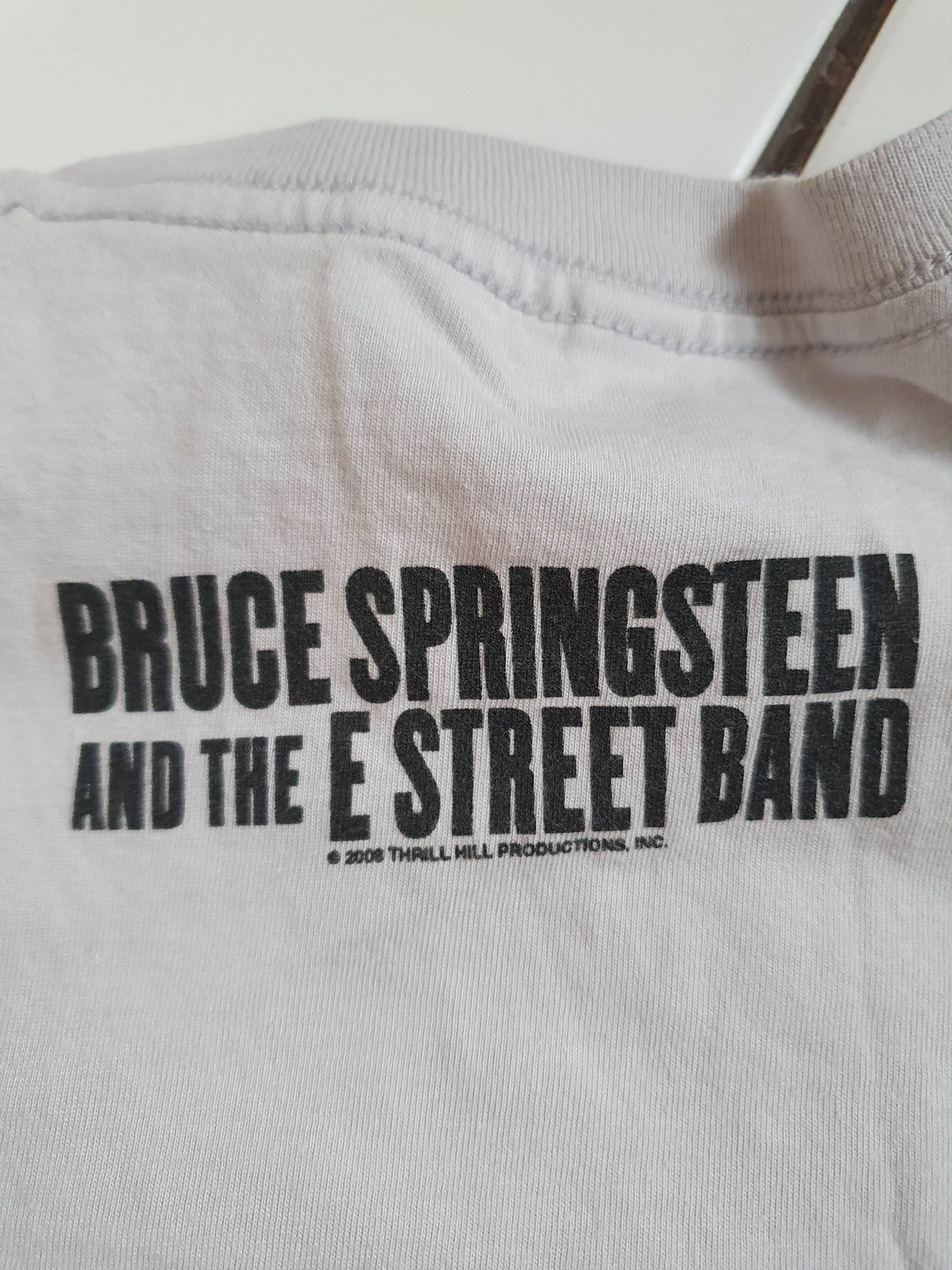 Band Tees Bruce Springsteen and the E Street Band W' 2008 tee,sz S Size US S / EU 44-46 / 1 - 9 Thumbnail
