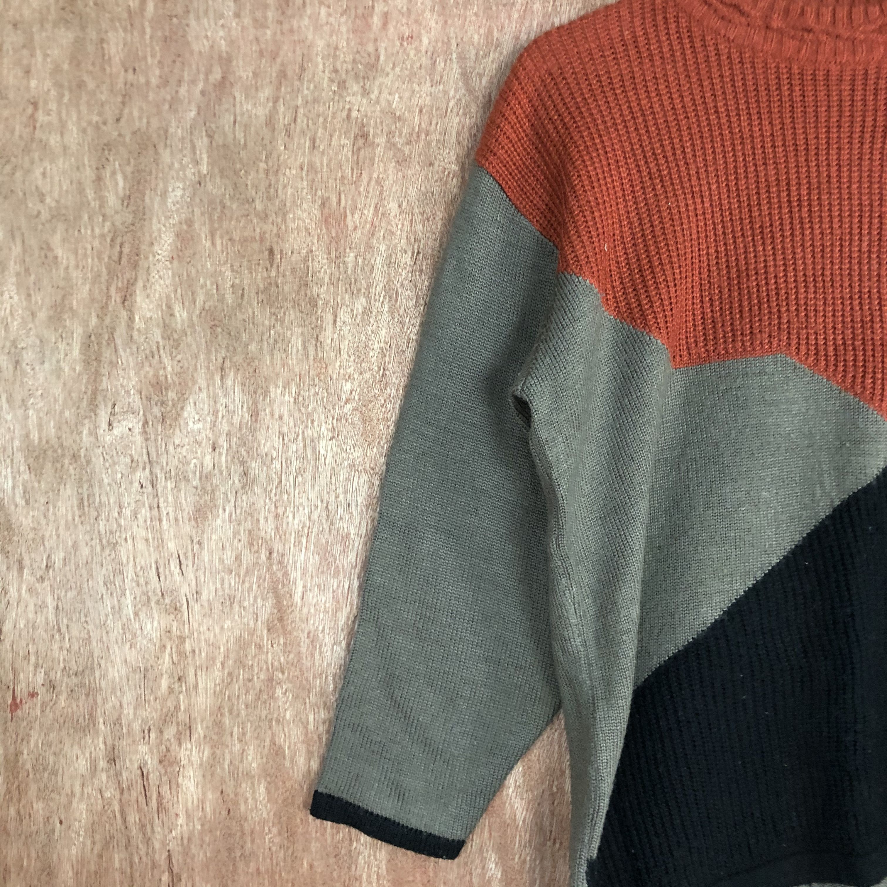 Japanese Brand DLL Japan art knitwear Multicolor #c442 Size US M / EU 48-50 / 2 - 7 Thumbnail