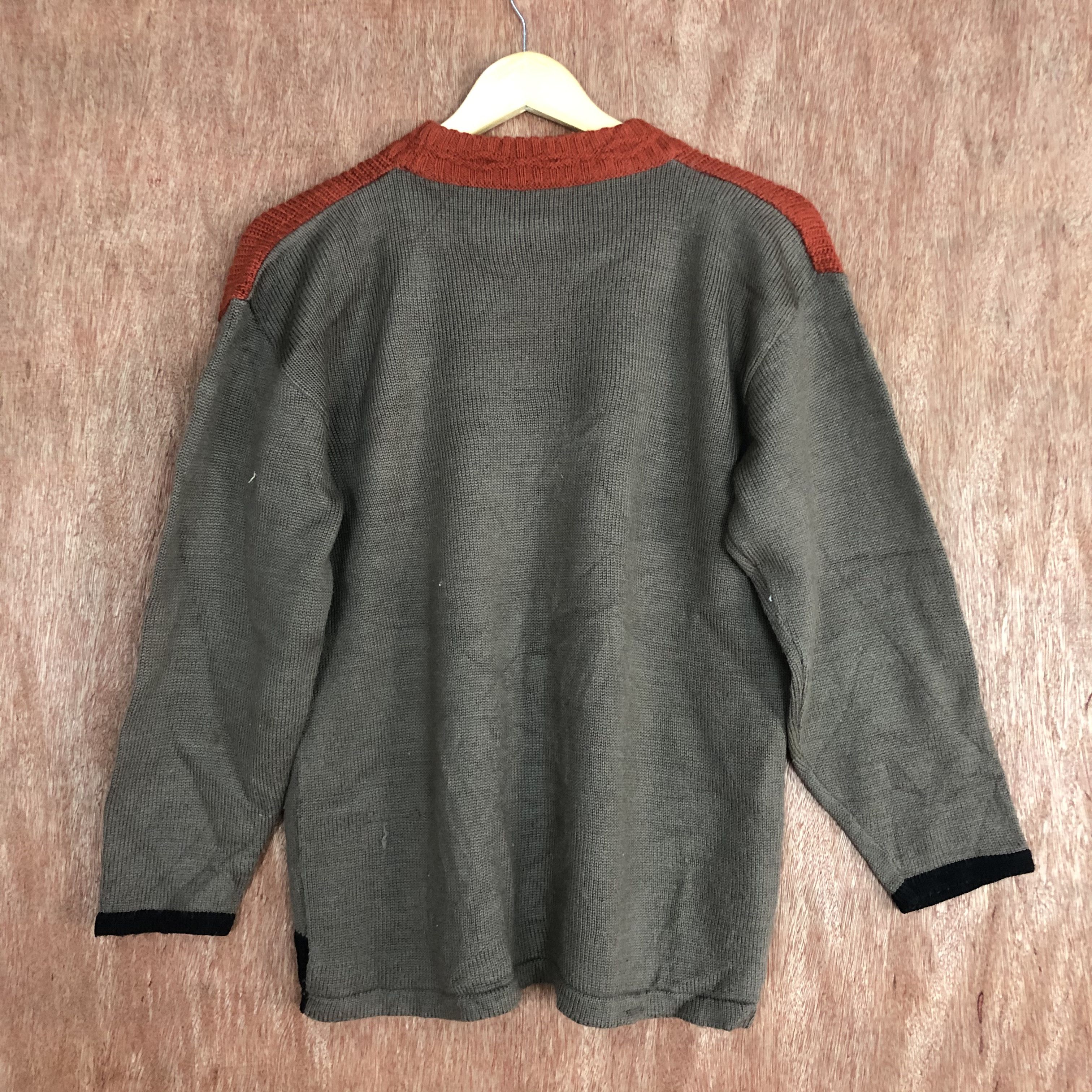 Japanese Brand DLL Japan art knitwear Multicolor #c442 Size US M / EU 48-50 / 2 - 10 Thumbnail