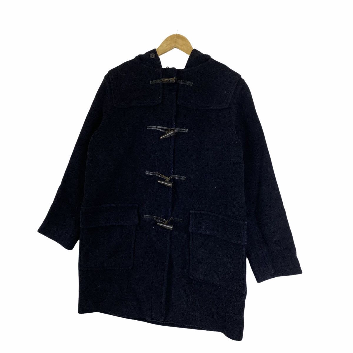 Burberry BURBERRY London Toggle Button Hoodie Duffle Coat Jacket Size US S / EU 44-46 / 1 - 4 Thumbnail