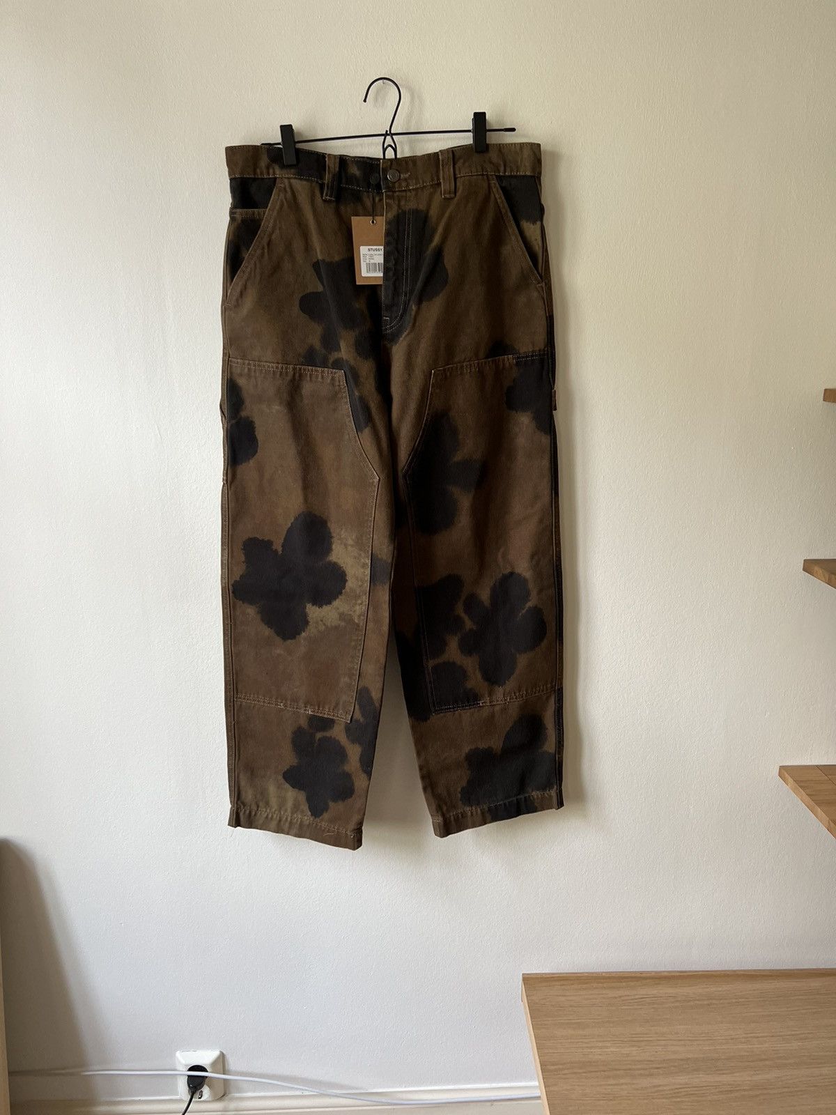 Stussy Stüssy Floral Dye Work Pant | Grailed
