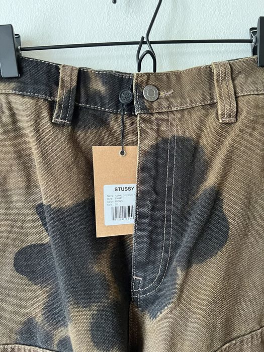 Stussy Stüssy Floral Dye Work Pant | Grailed