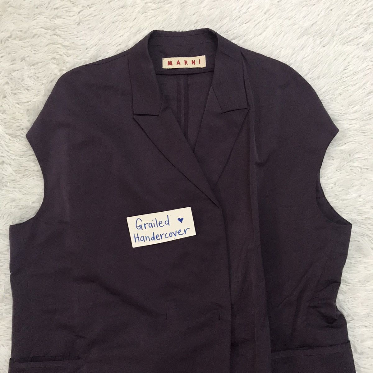 Marni Marni Sleeveless Women Coat Jacket Size ONE SIZE - 3 Thumbnail