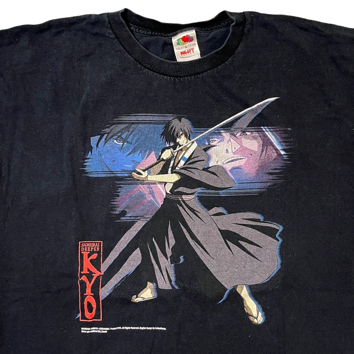 Vintage Vintage Samurai Deeper KYO Tee Size US XL / EU 56 / 4 - 2 Thumbnail