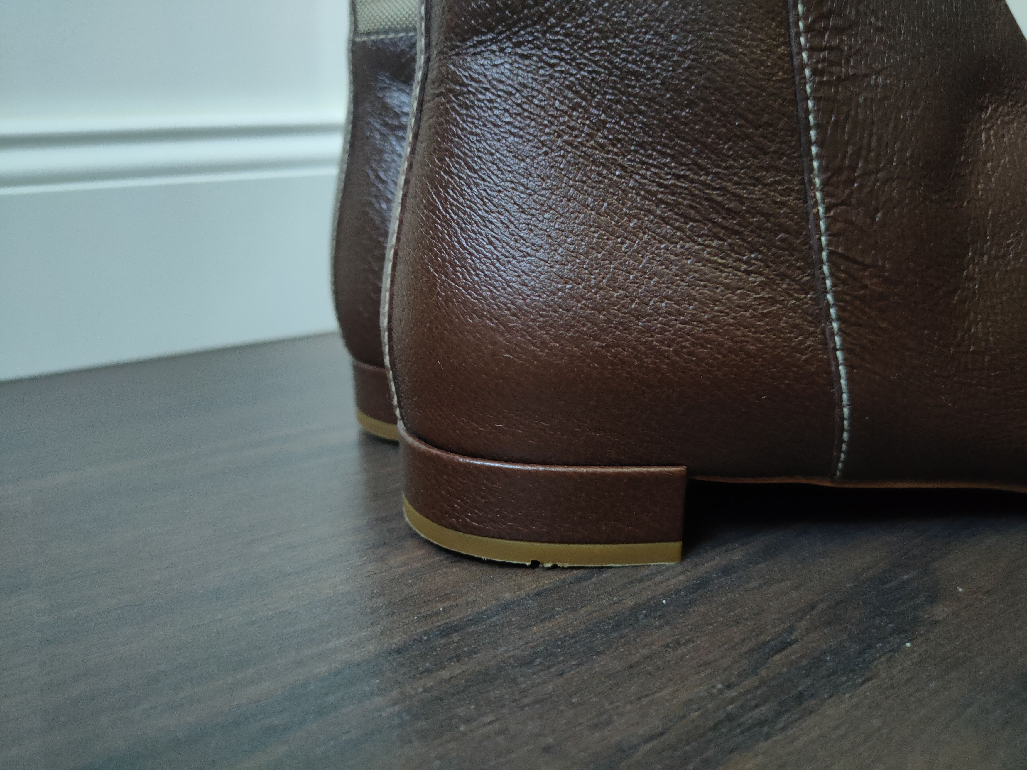 Prada × Vintage Vintage 90s Women's Prada Leather Riding Boots Brown EU 40 Size US 7 / IT 37 - 20 Thumbnail