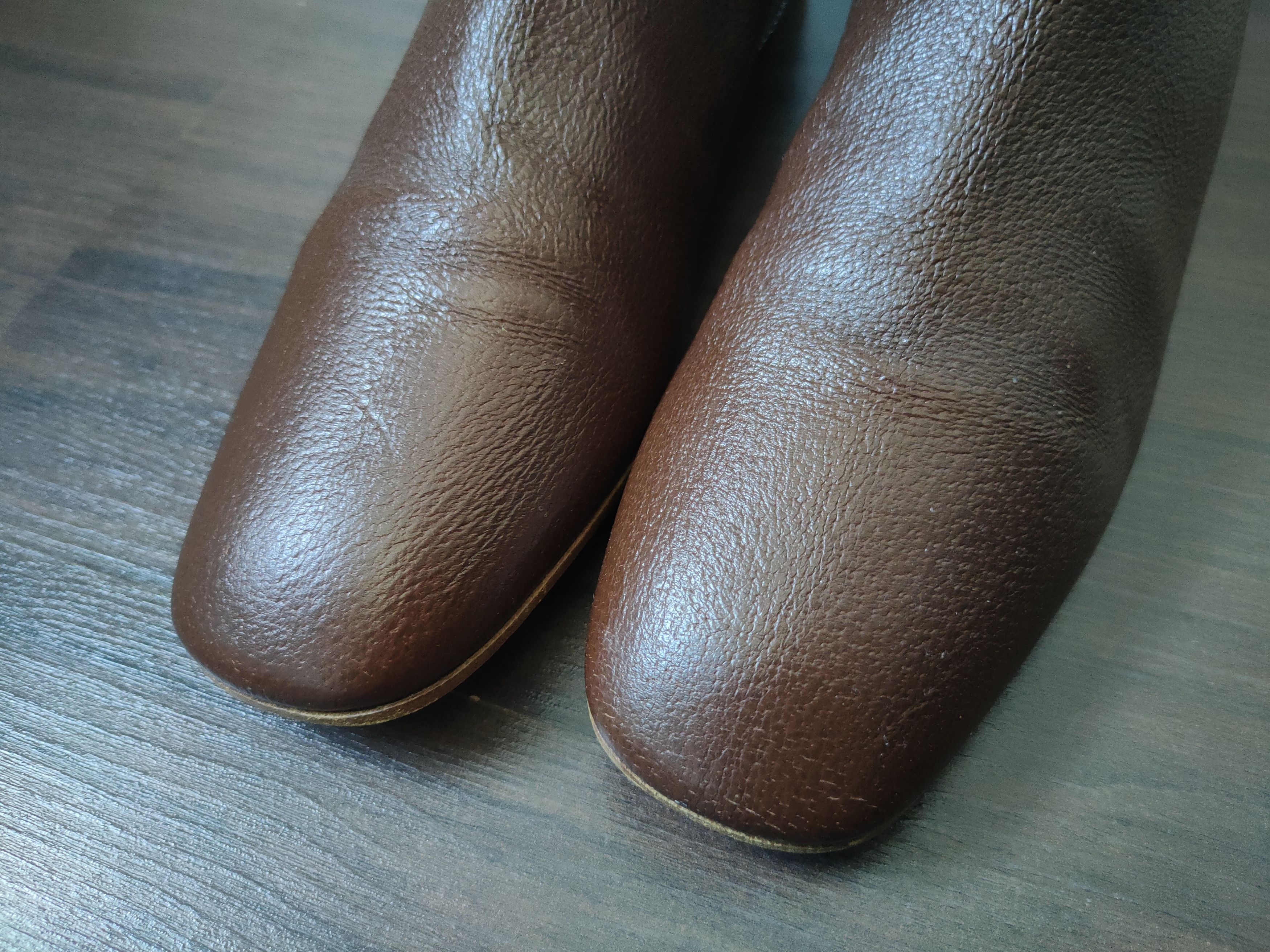 Prada × Vintage Vintage 90s Women's Prada Leather Riding Boots Brown EU 40 Size US 7 / IT 37 - 5 Thumbnail