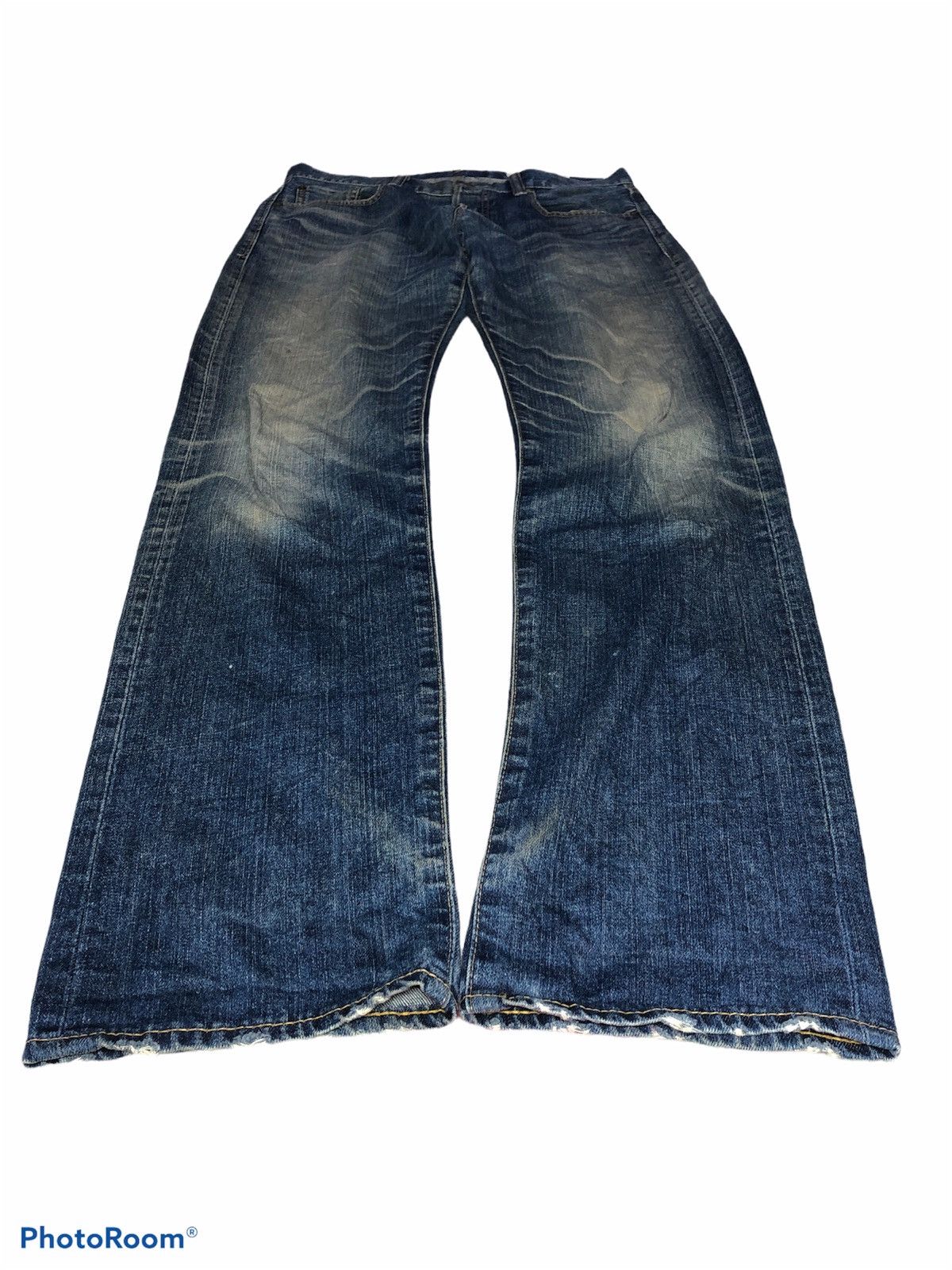 Japanese Brand × URBAN RESEARCH DOORS SADISTIC BLUE WASHED DENIM BY Urban Research Size US 32 / EU 48 - 2 Thumbnail