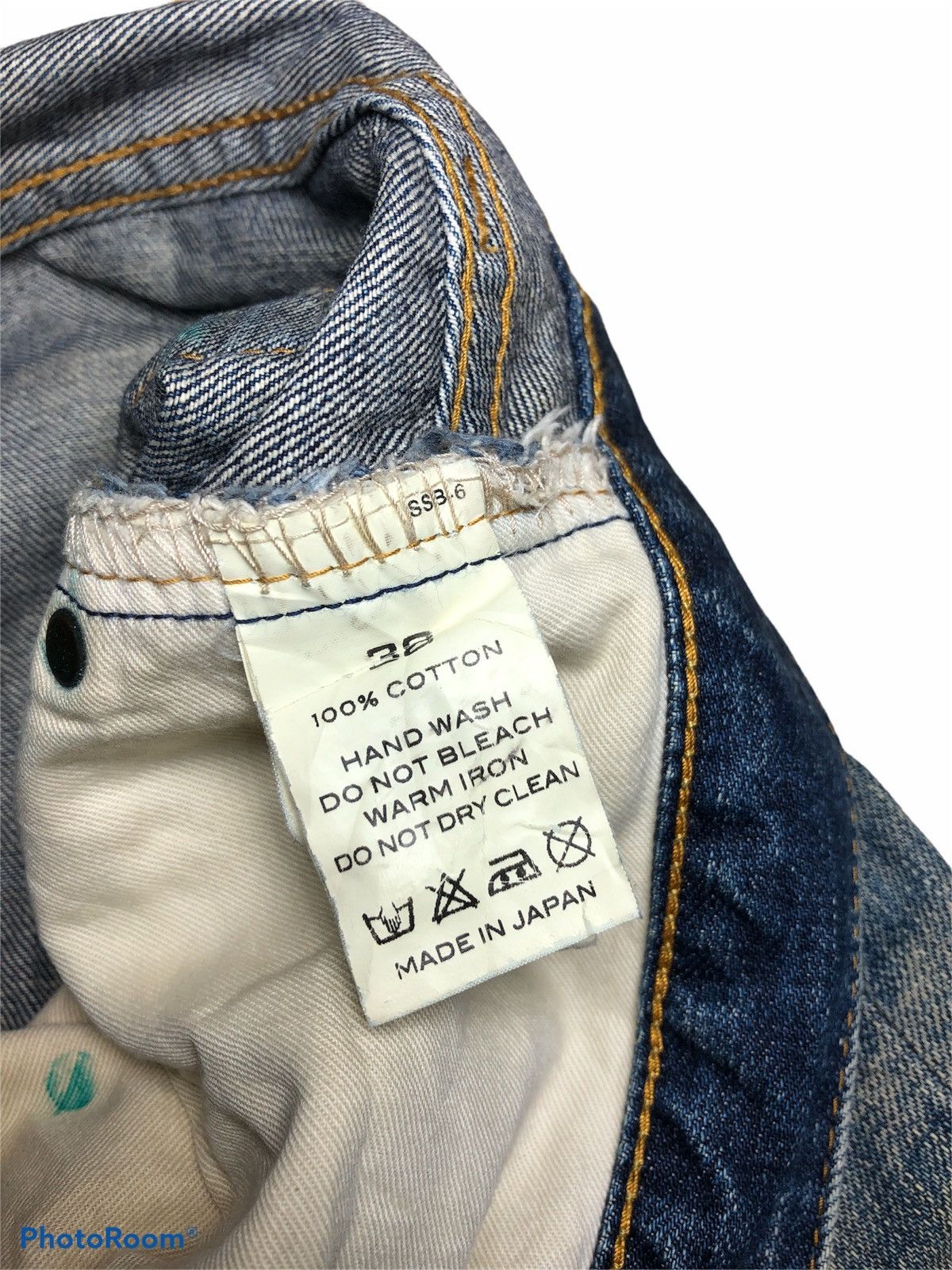 Japanese Brand × URBAN RESEARCH DOORS SADISTIC BLUE WASHED DENIM BY Urban Research Size US 32 / EU 48 - 6 Thumbnail