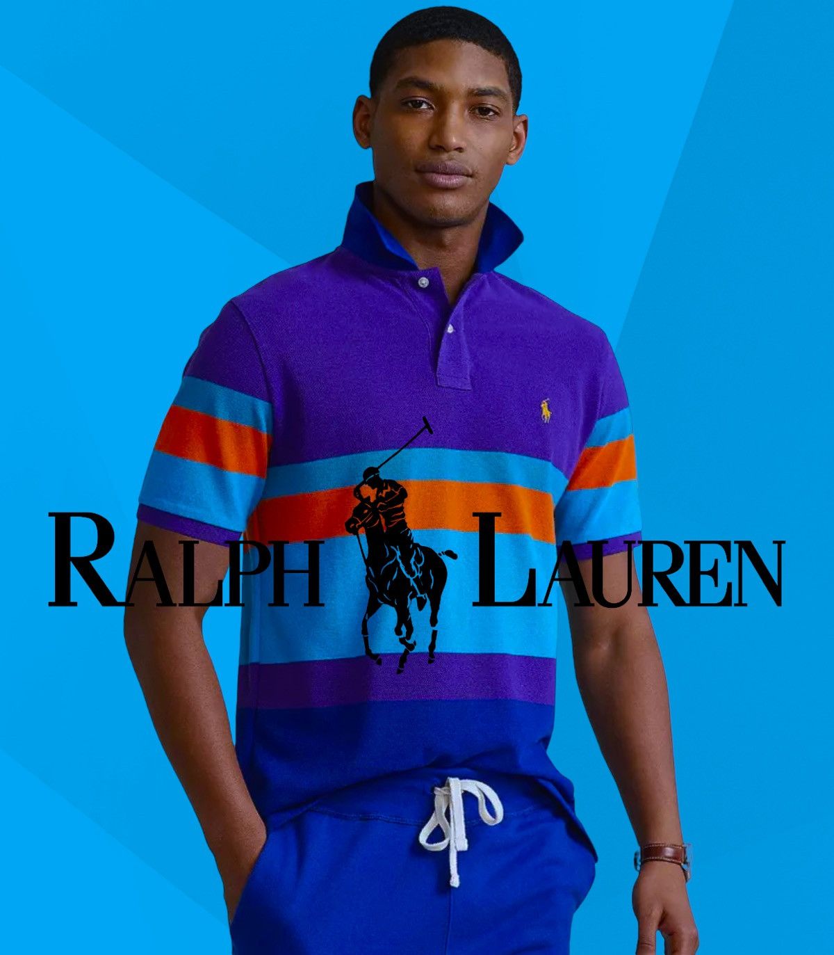 Polo Ralph Lauren Striped Polo Shirt Size XXL