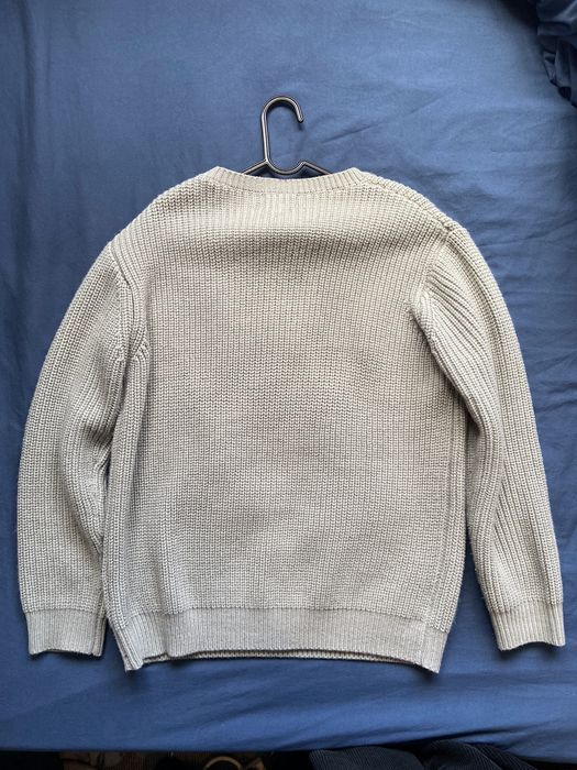 Places + Faces PLACES + FACES HEAVY KNIT SWEATER - FROSTY GREY