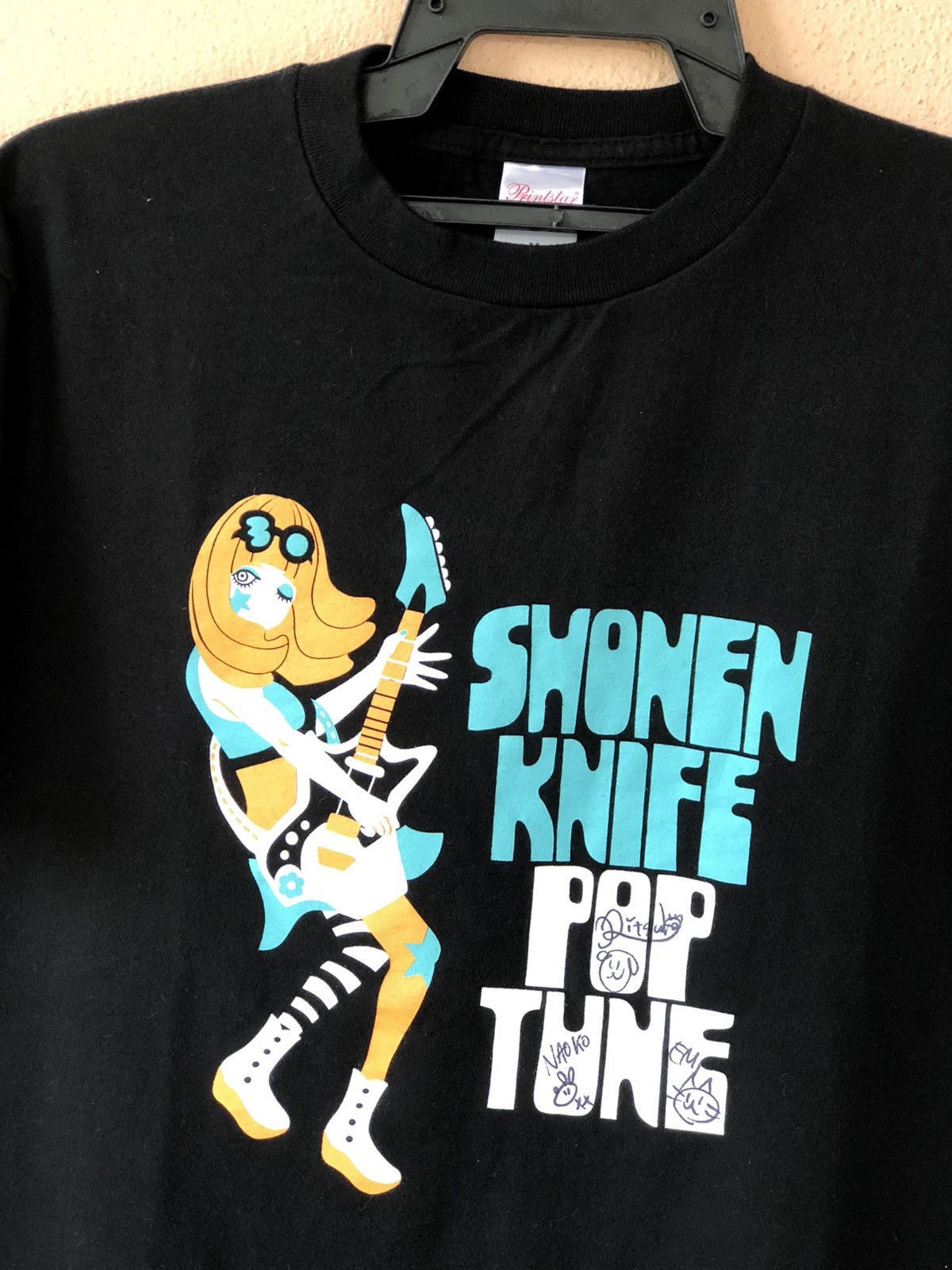 Band Tees SHONEN KNIFE PoP TuNe Japanese indie Rock Band Size US M / EU 48-50 / 2 - 2 Thumbnail