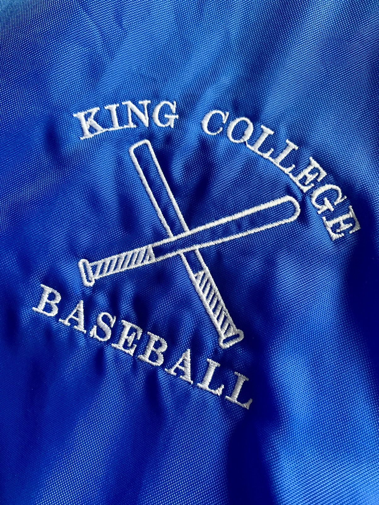 Vintage King college vintage baseball jacket Size US L / EU 52-54 / 3 - 2 Thumbnail