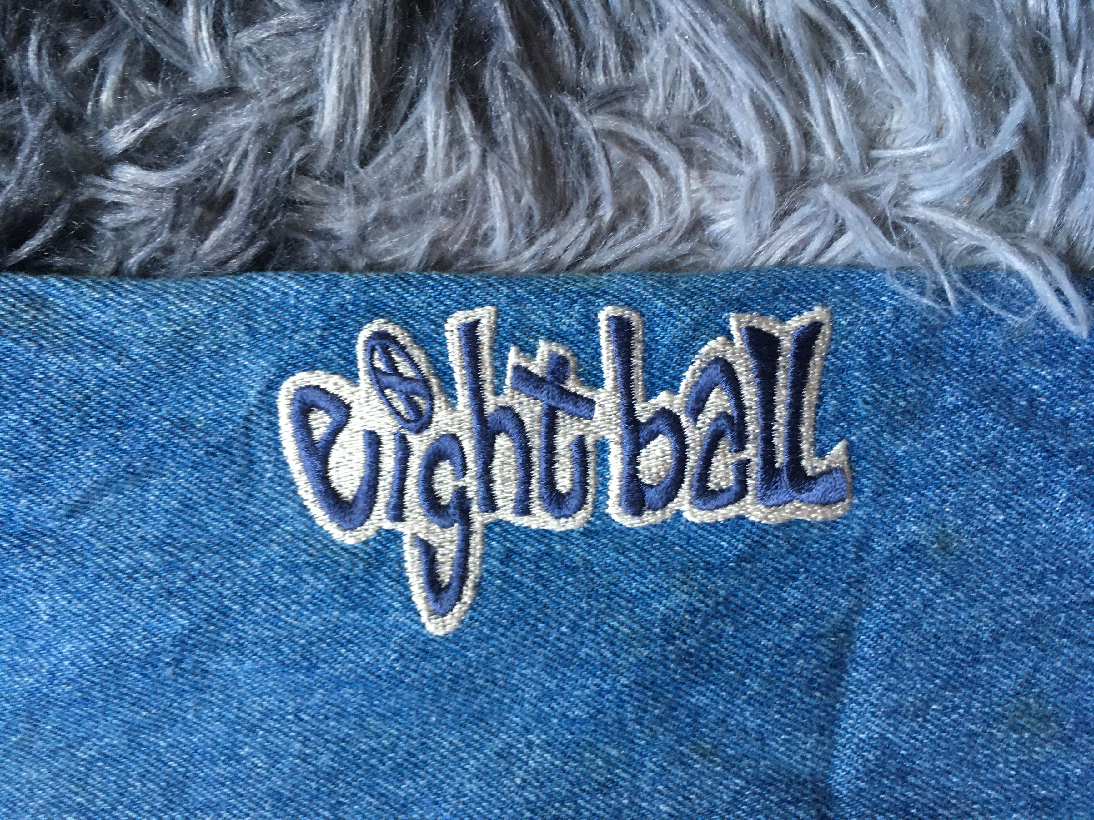 Vintage Vintage 90s eight ball skateboard baggy jeans Size US 30 / EU 46 - 2 Thumbnail