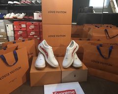 Nike huarache supreme on sale x louis vuitton