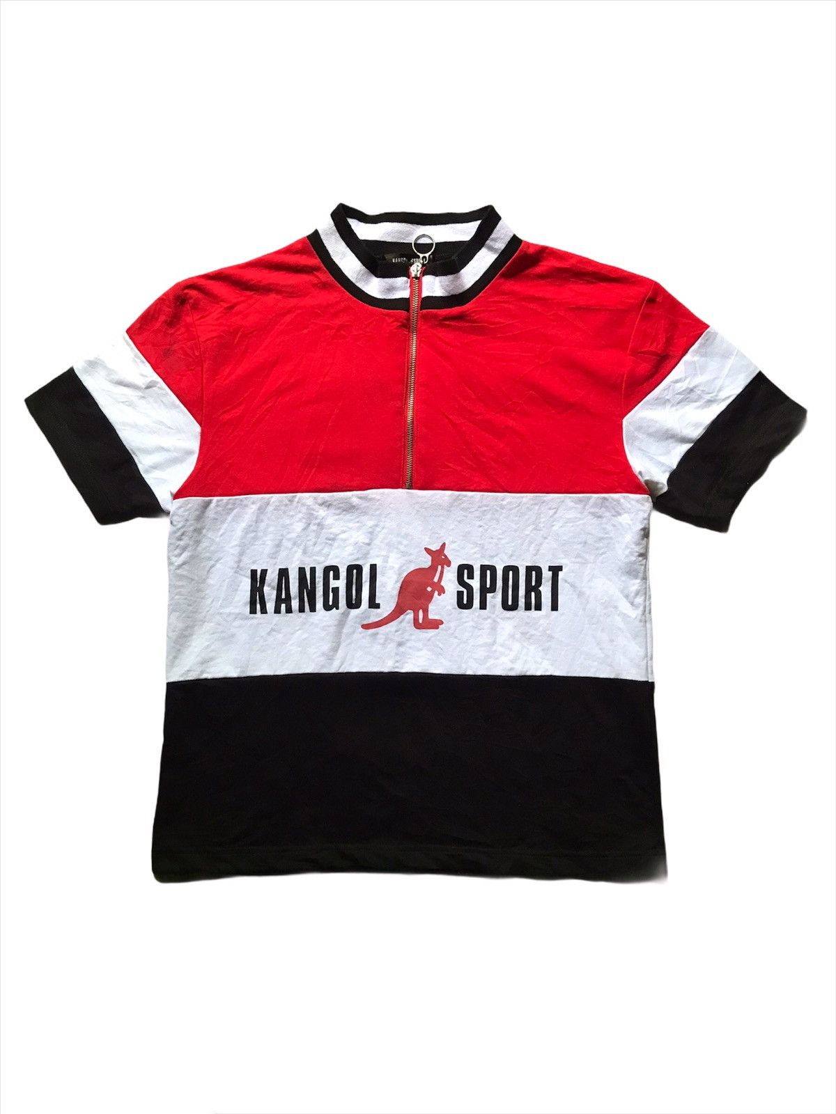 Kangol × Vintage Vintage Kangol Sport Stripe Shirt Size US S / EU 44-46 / 1 - 1 Thumbnail