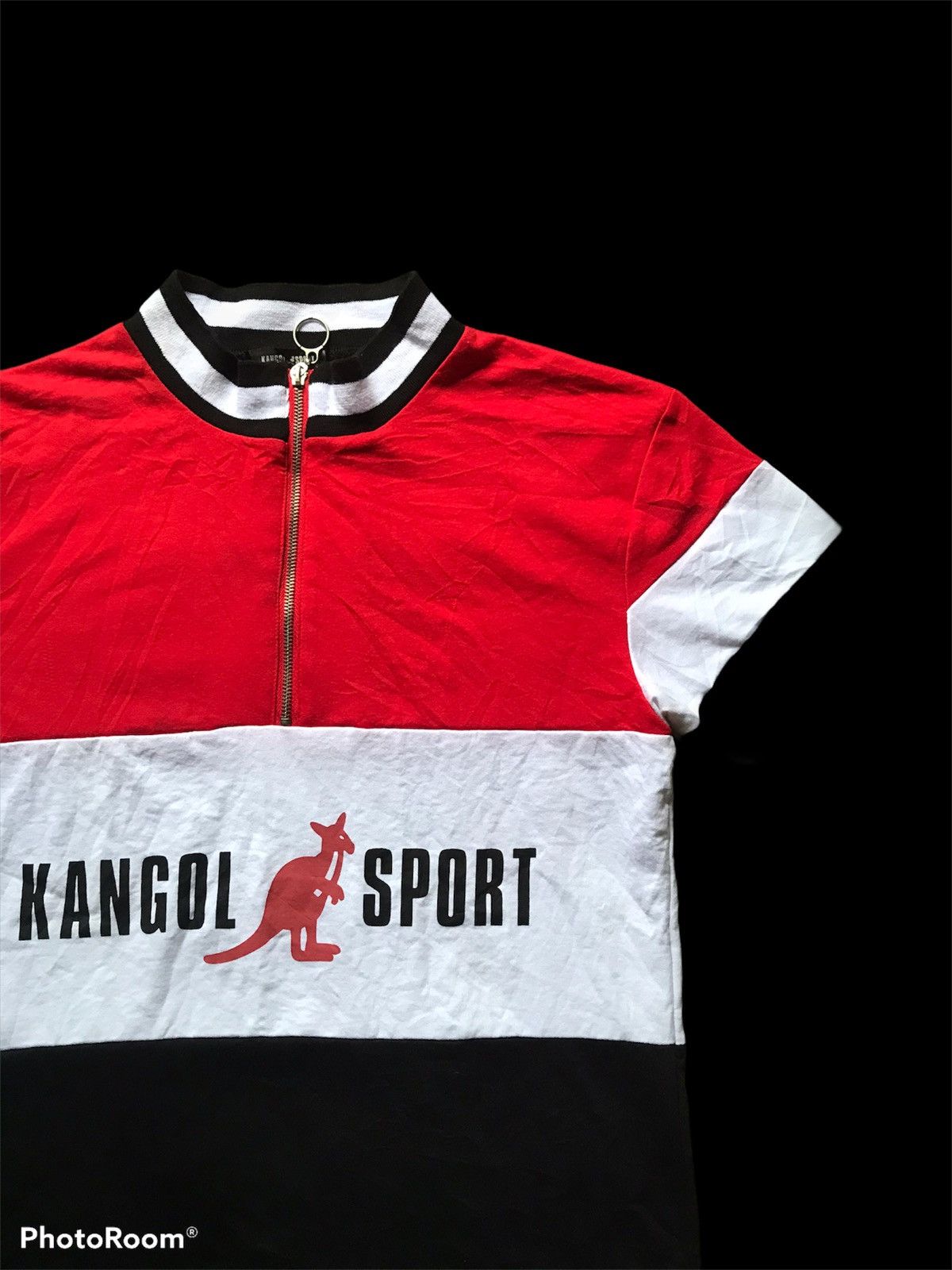 Kangol × Vintage Vintage Kangol Sport Stripe Shirt Size US S / EU 44-46 / 1 - 5 Thumbnail
