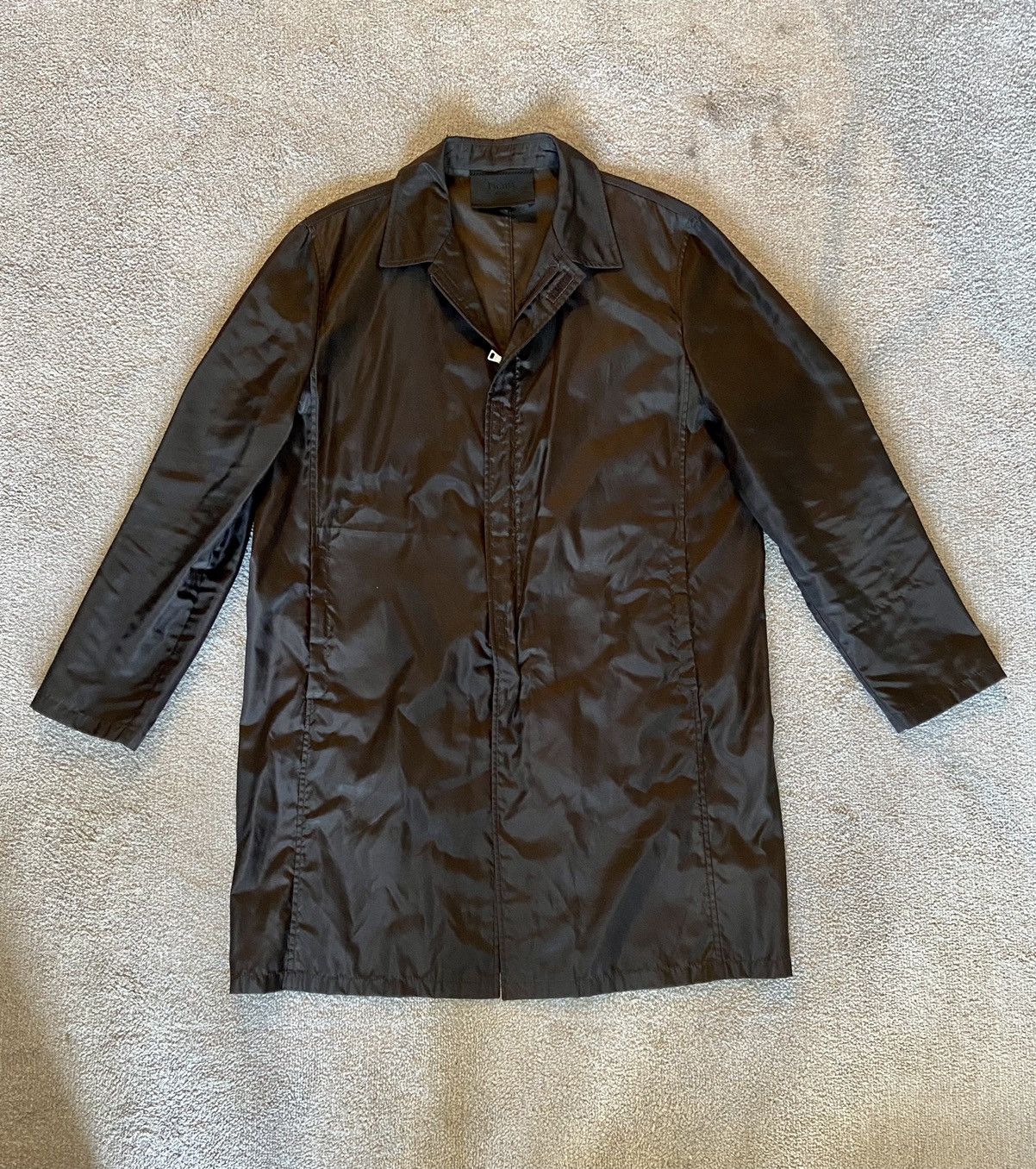 Prada Prada Nylon Coat in Brown size L Size US L / EU 52-54 / 3 - 1 Thumbnail