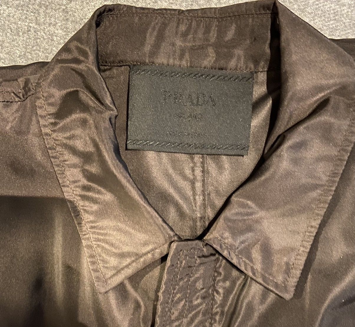 Prada Prada Nylon Coat in Brown size L Size US L / EU 52-54 / 3 - 16 Thumbnail