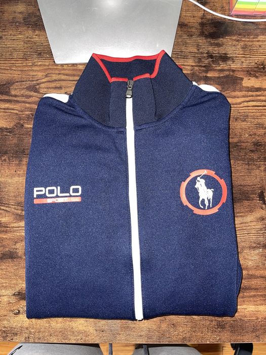 Polo Ralph Lauren Polo Sport Ralph Lauren Fleece Track Jacket Grailed